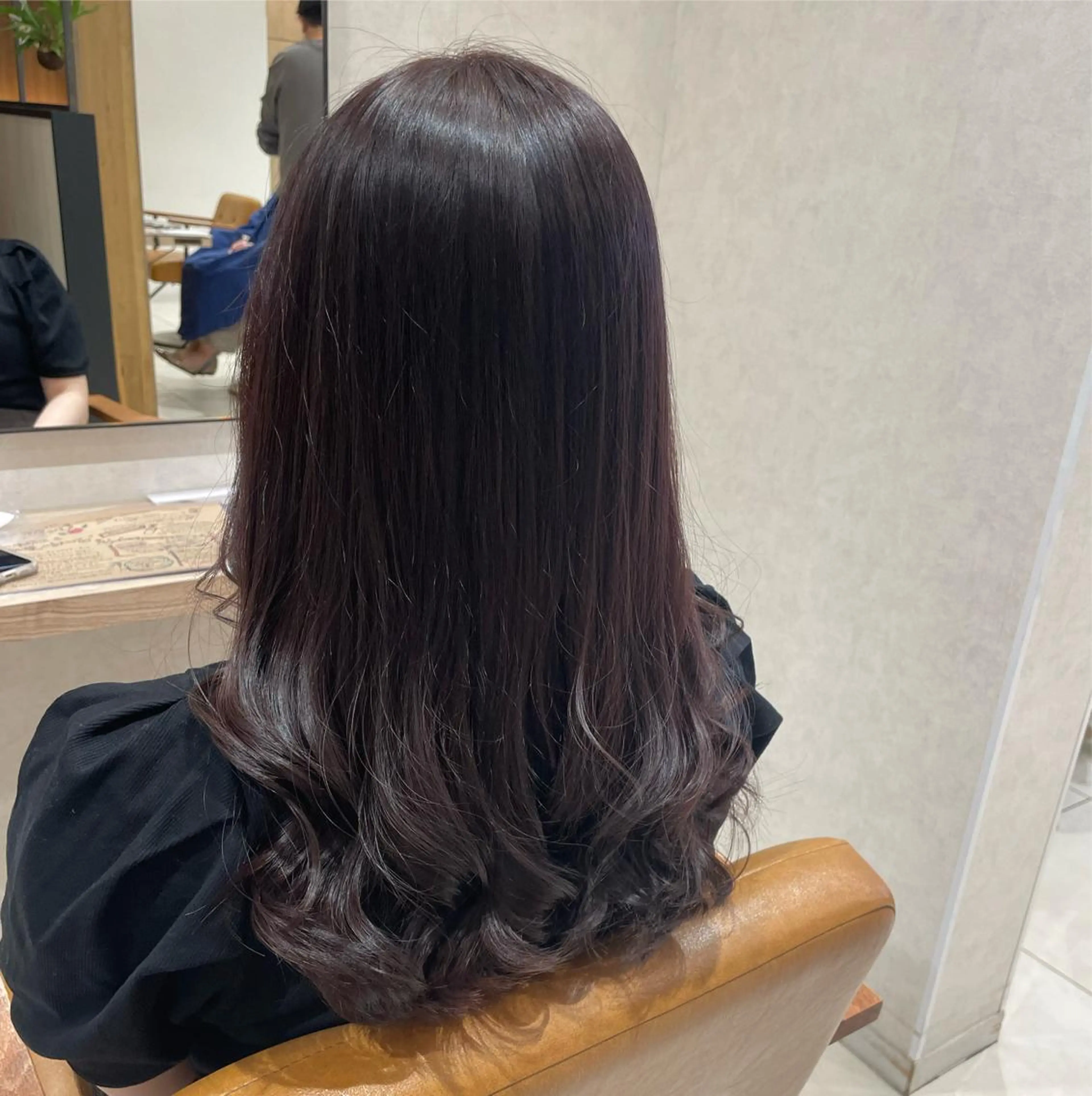 ミディアム カラー ラベンダーカラー 海老名で韓国風 HANA🌷のヘアスタイル