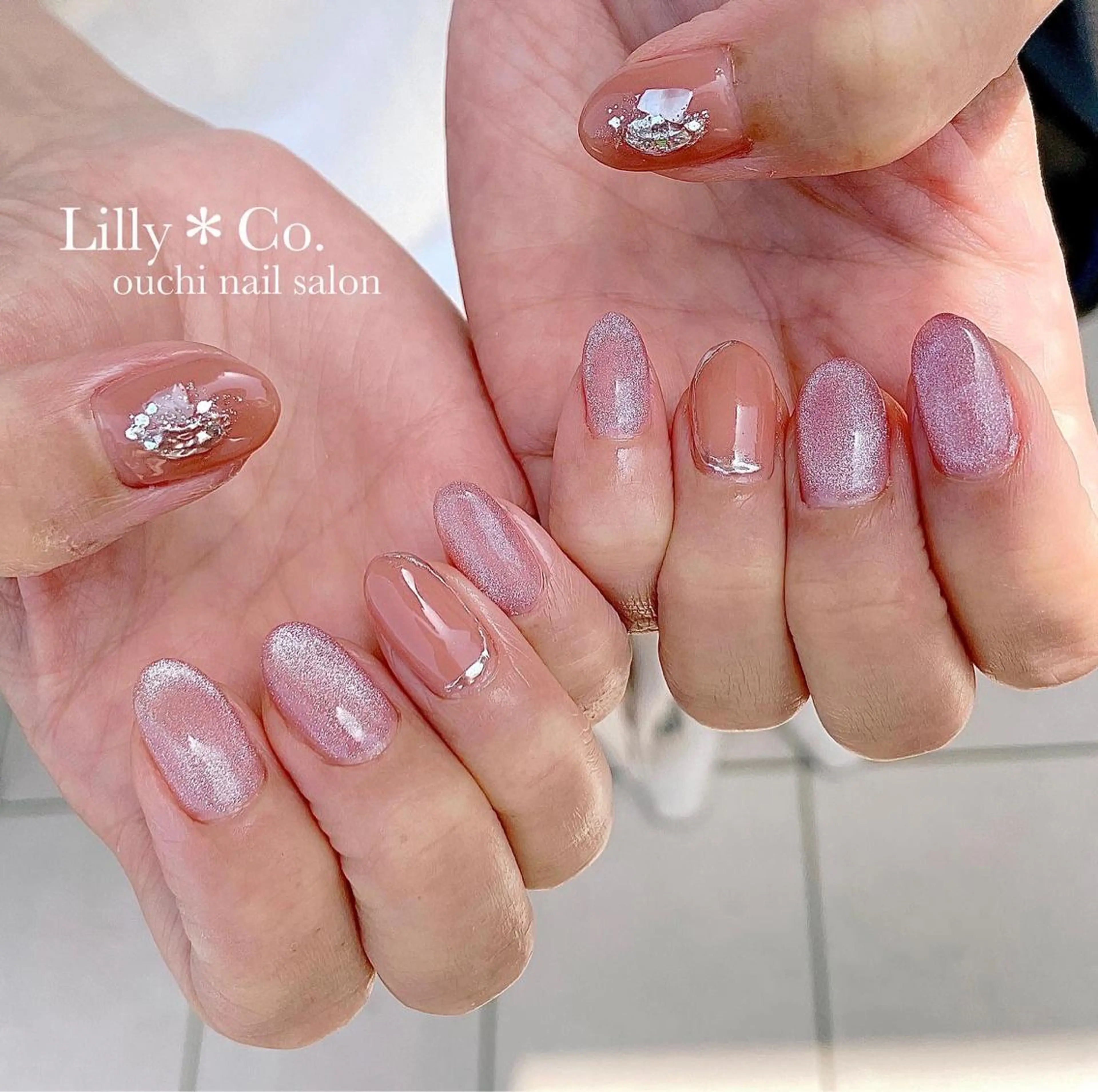 ネイル ハンドネイル ハンドケア Lilly Co.のネイルデザイン