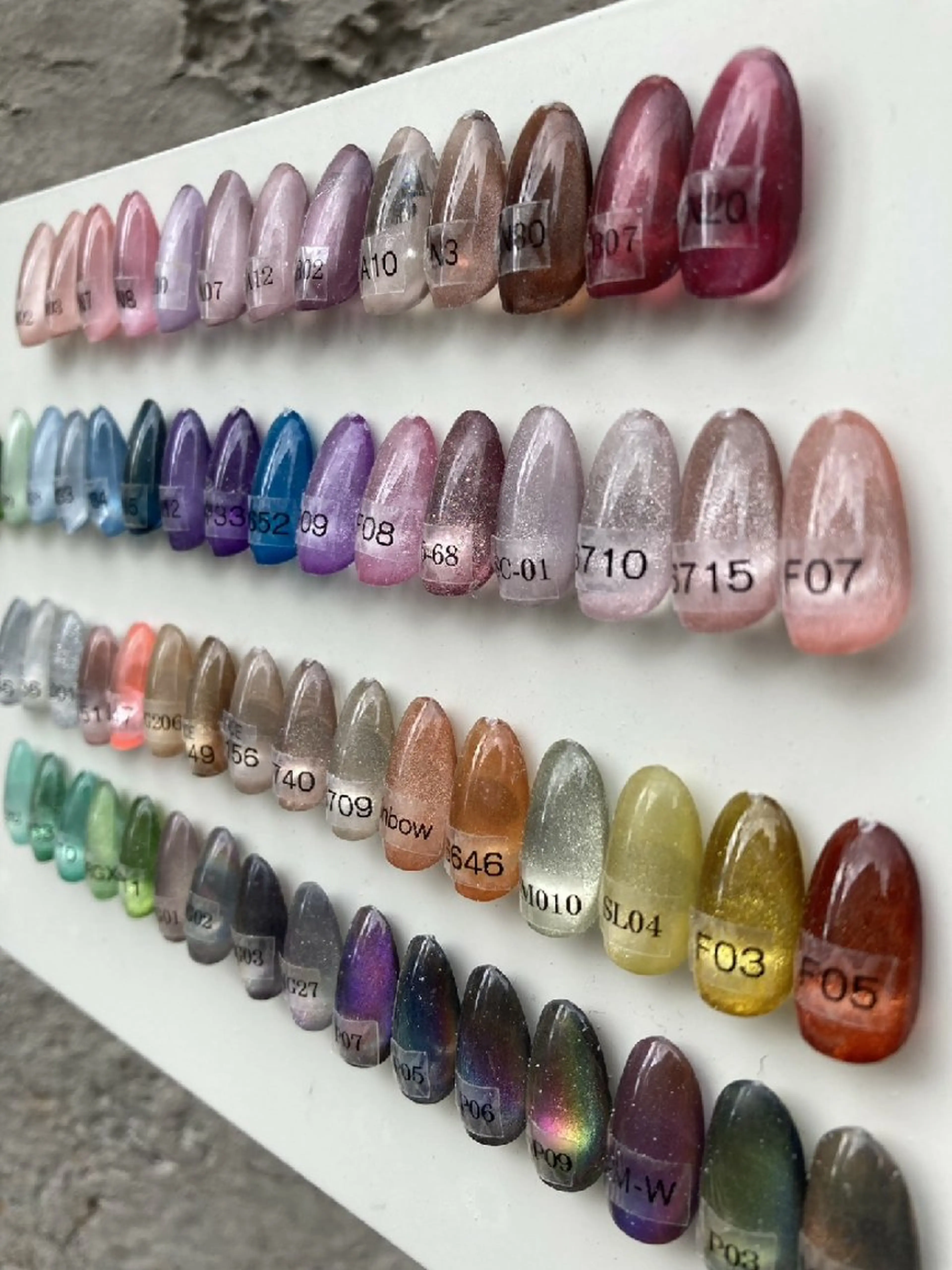 オフ無料💅2色選べるマグネットイル　お時間目安1.5hの写真