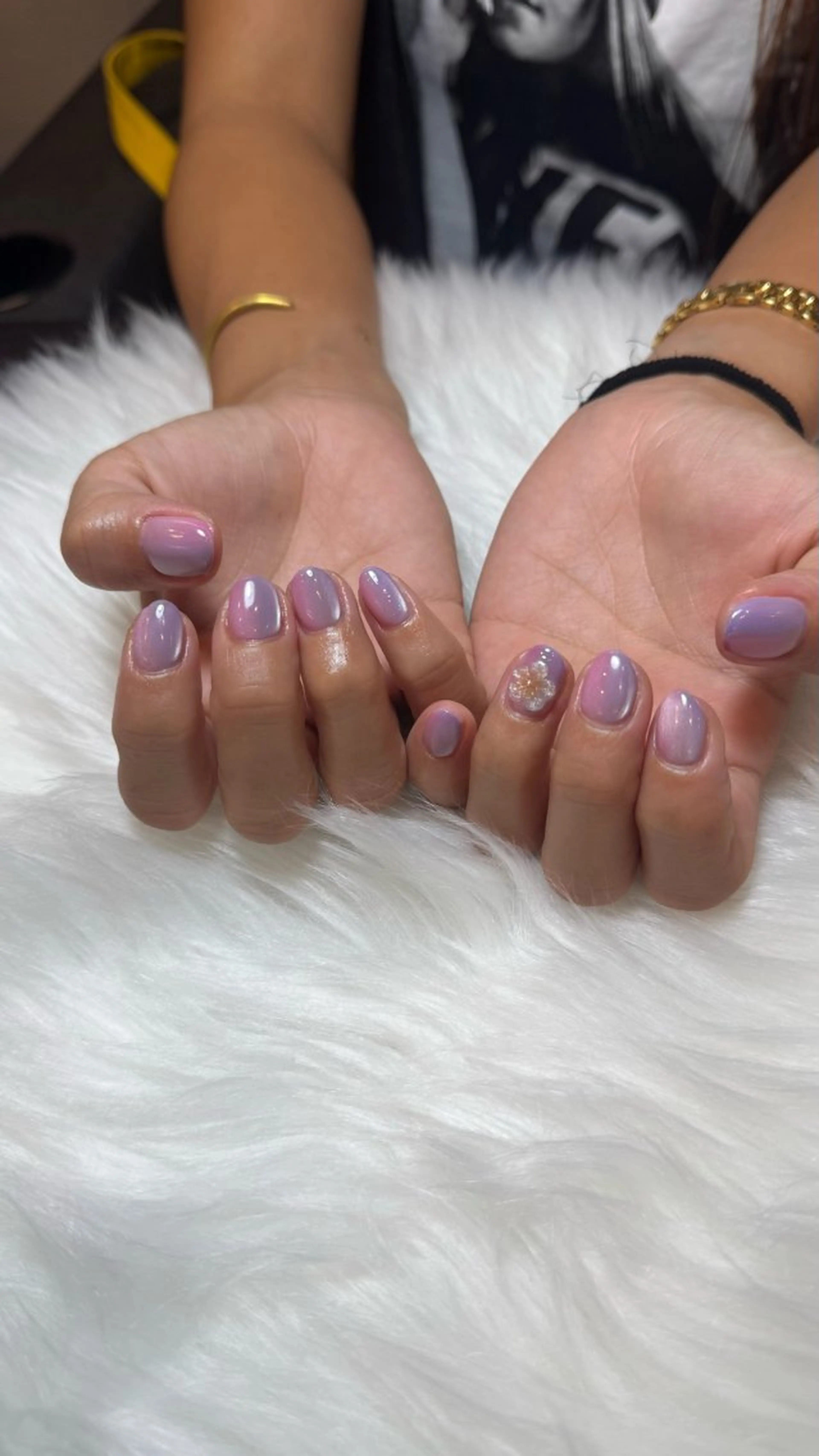 ネイル ショートネイル 夏ネイル ハンドネイル Kirari所属・uru nail/ 本部町/Kirariのネイルデザイン