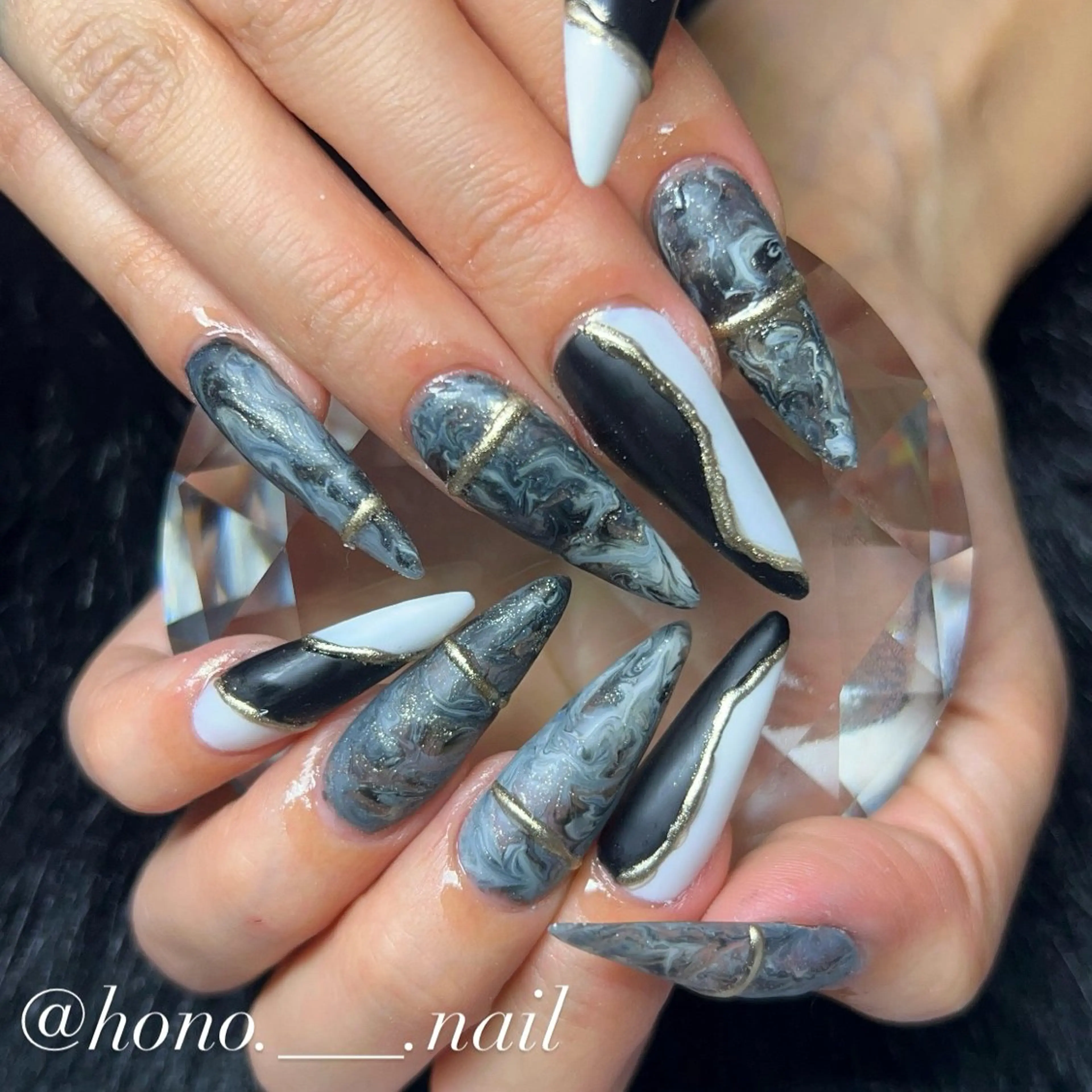 ネイル ハンドネイル HONO NAIL 清田区のネイルデザイン