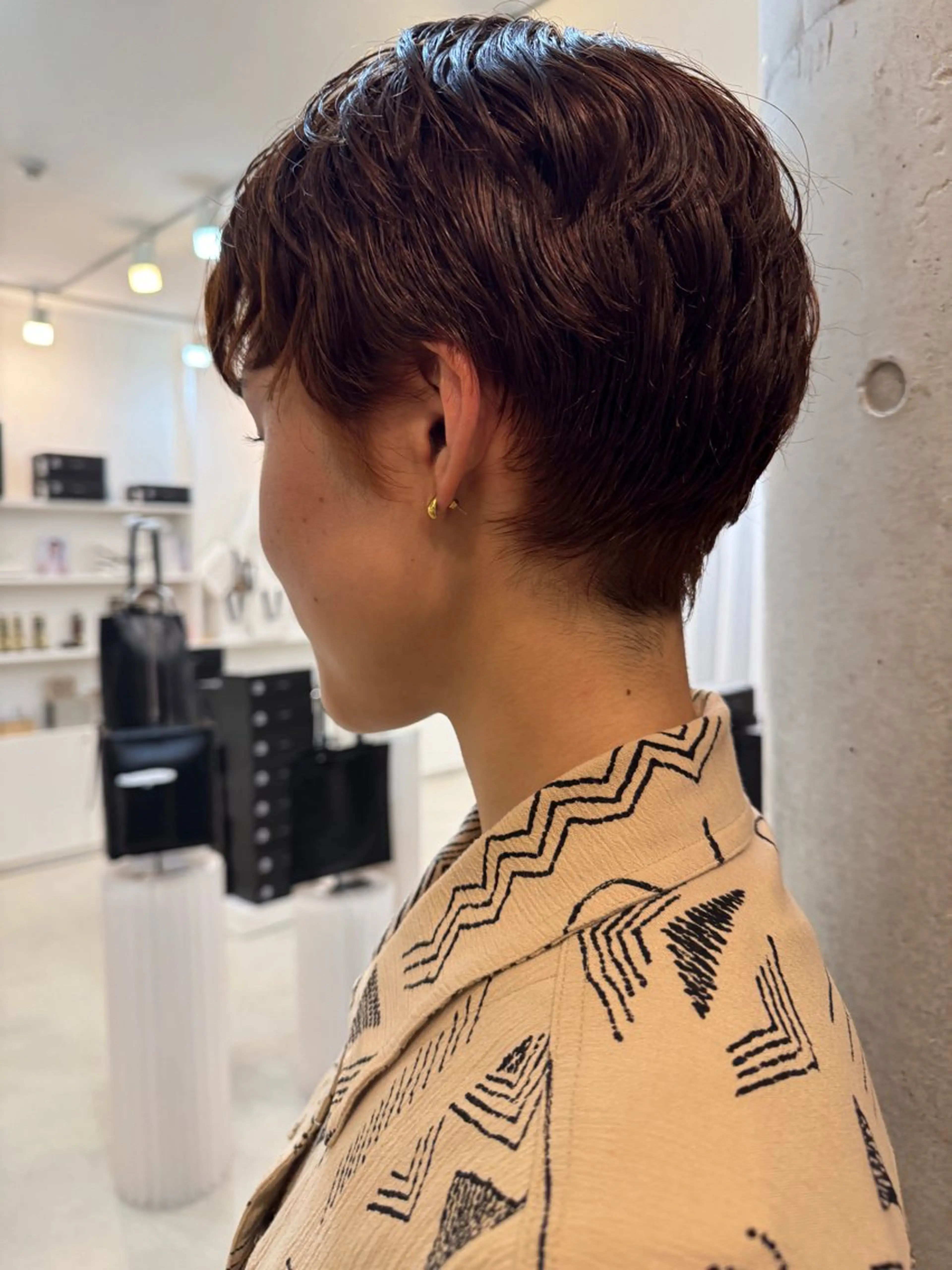 ショート ヘアカラー ｔa k k e ｙｕのヘアスタイル