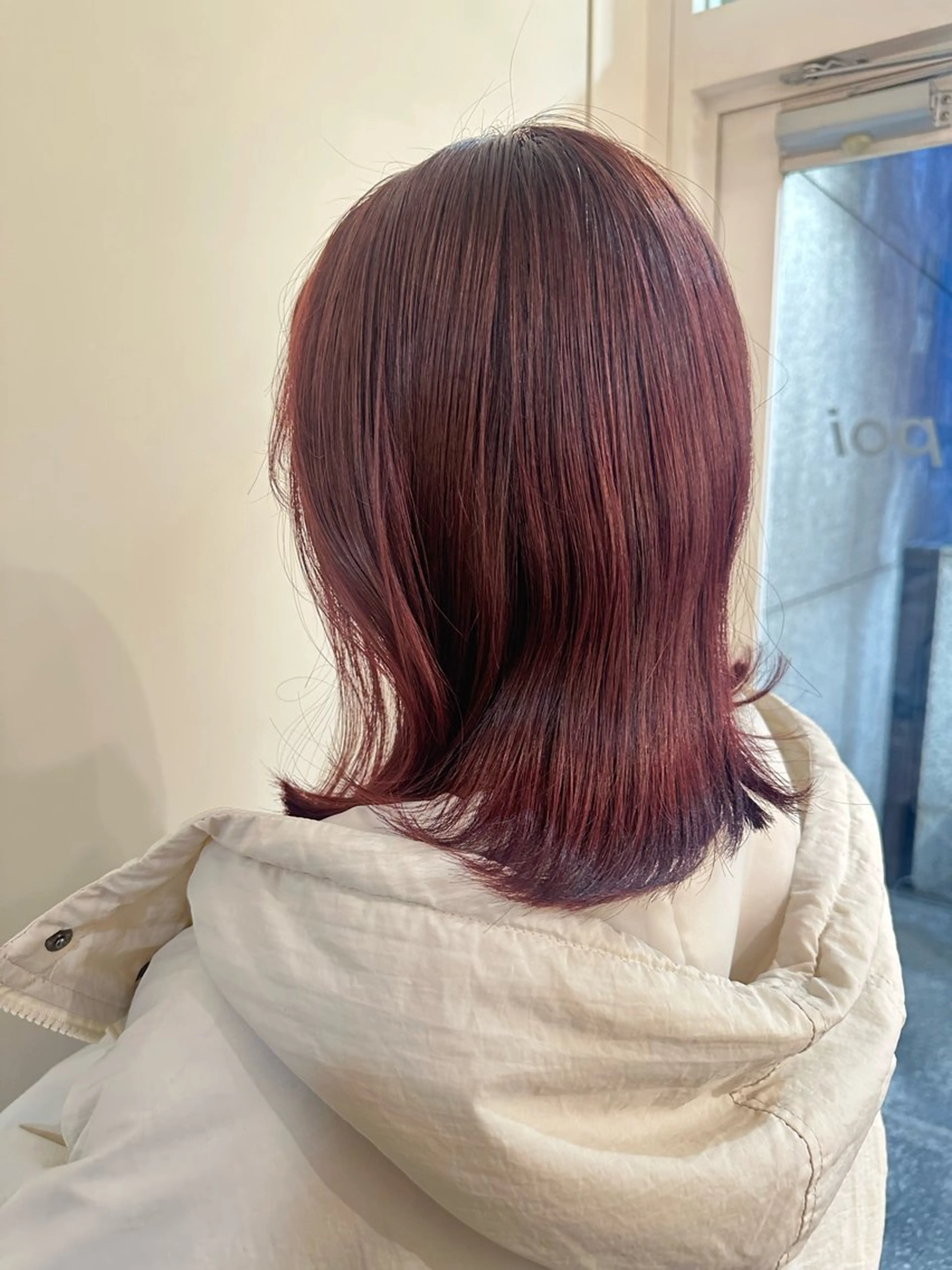 似合わせカット+艶カラー+ケラスターゼトリートメントの写真