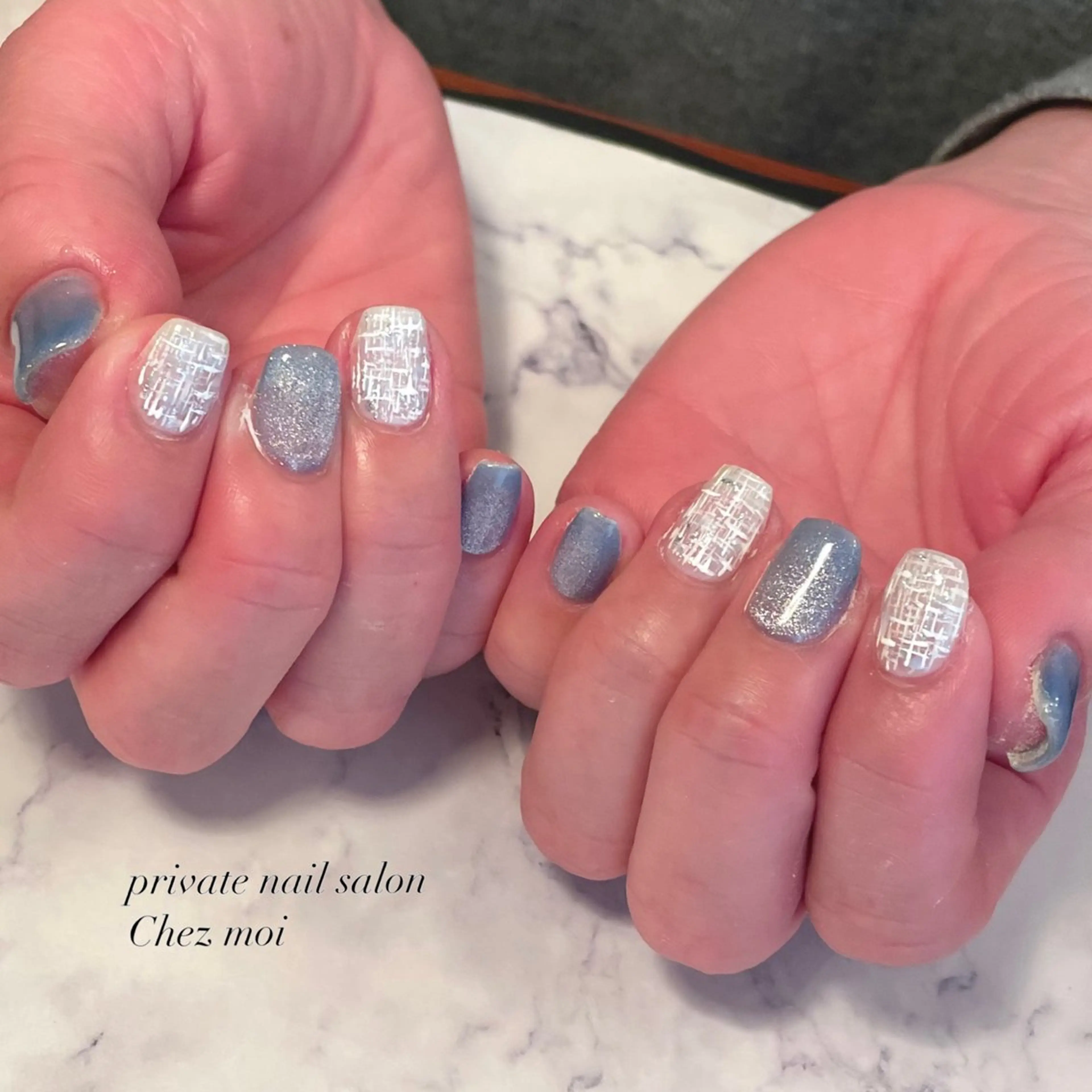 ネイル ツイードネイル KOMINE TOMOKOのネイルデザイン