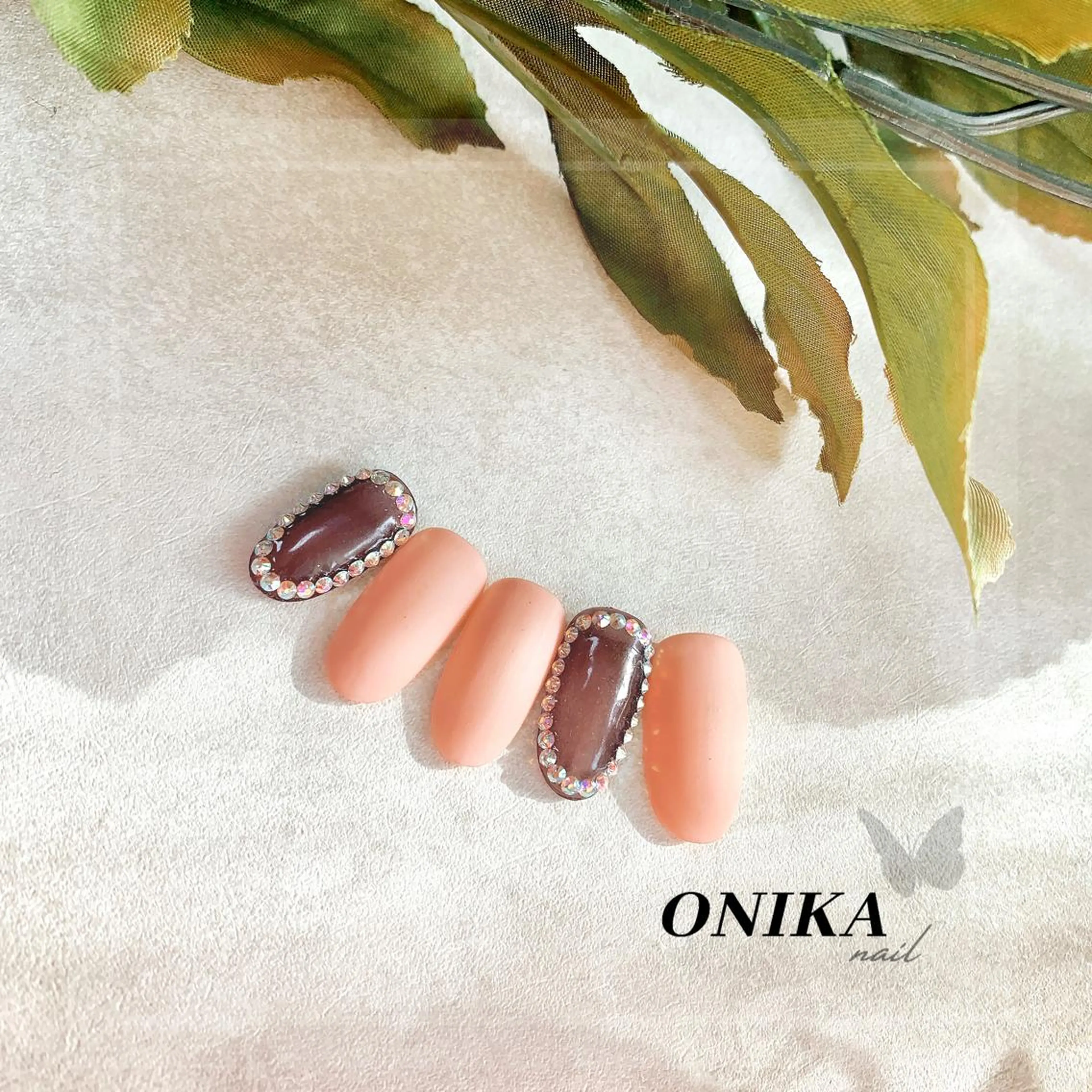 ネイル シンプルネイル ONIKA Nail 青山通り店所属・ONIKAnail 青山通り店のネイルデザイン
