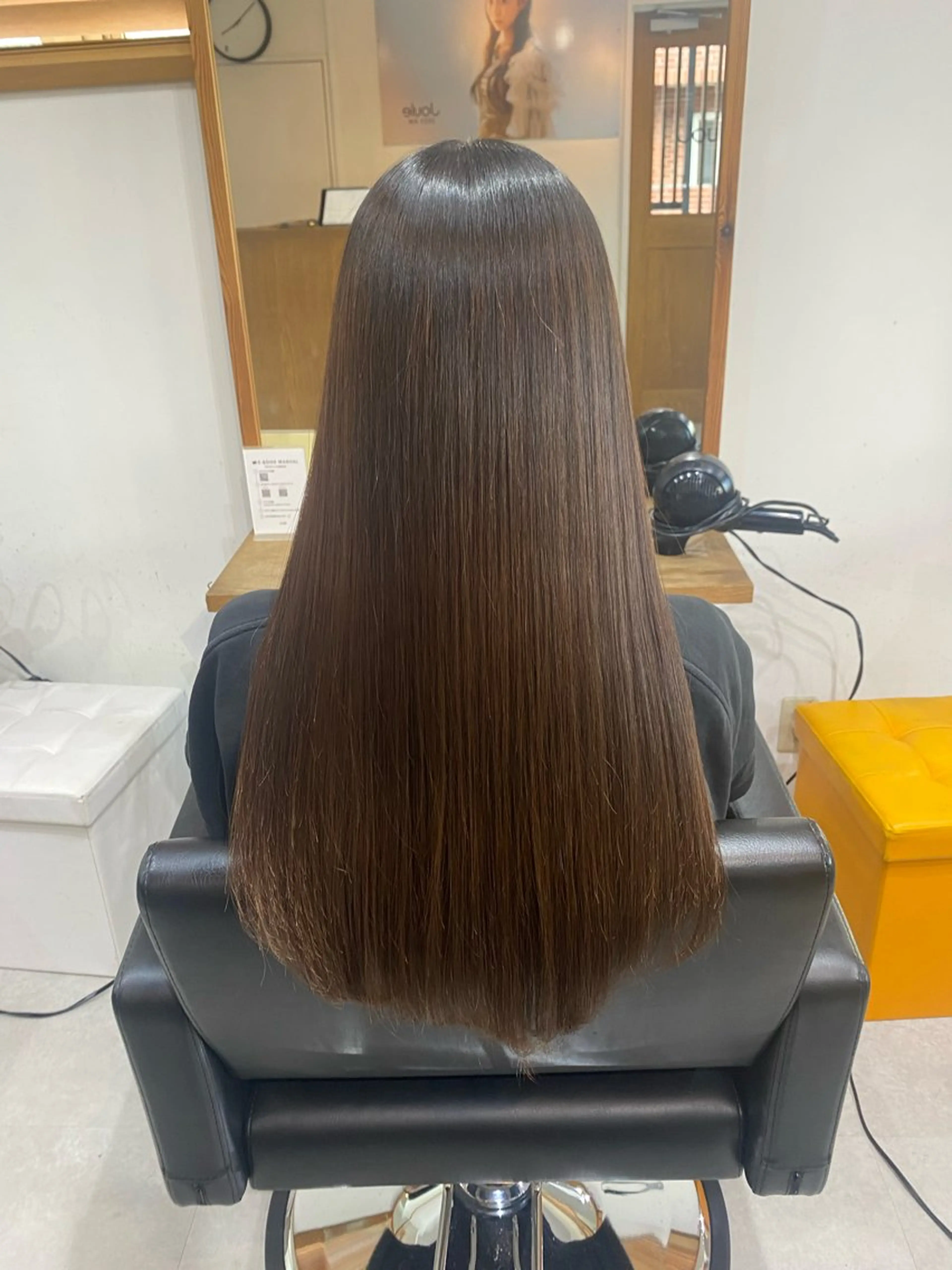 ロング 銀座⚜️【脱白髪染め 美髪矯正】トグチのヘアスタイル