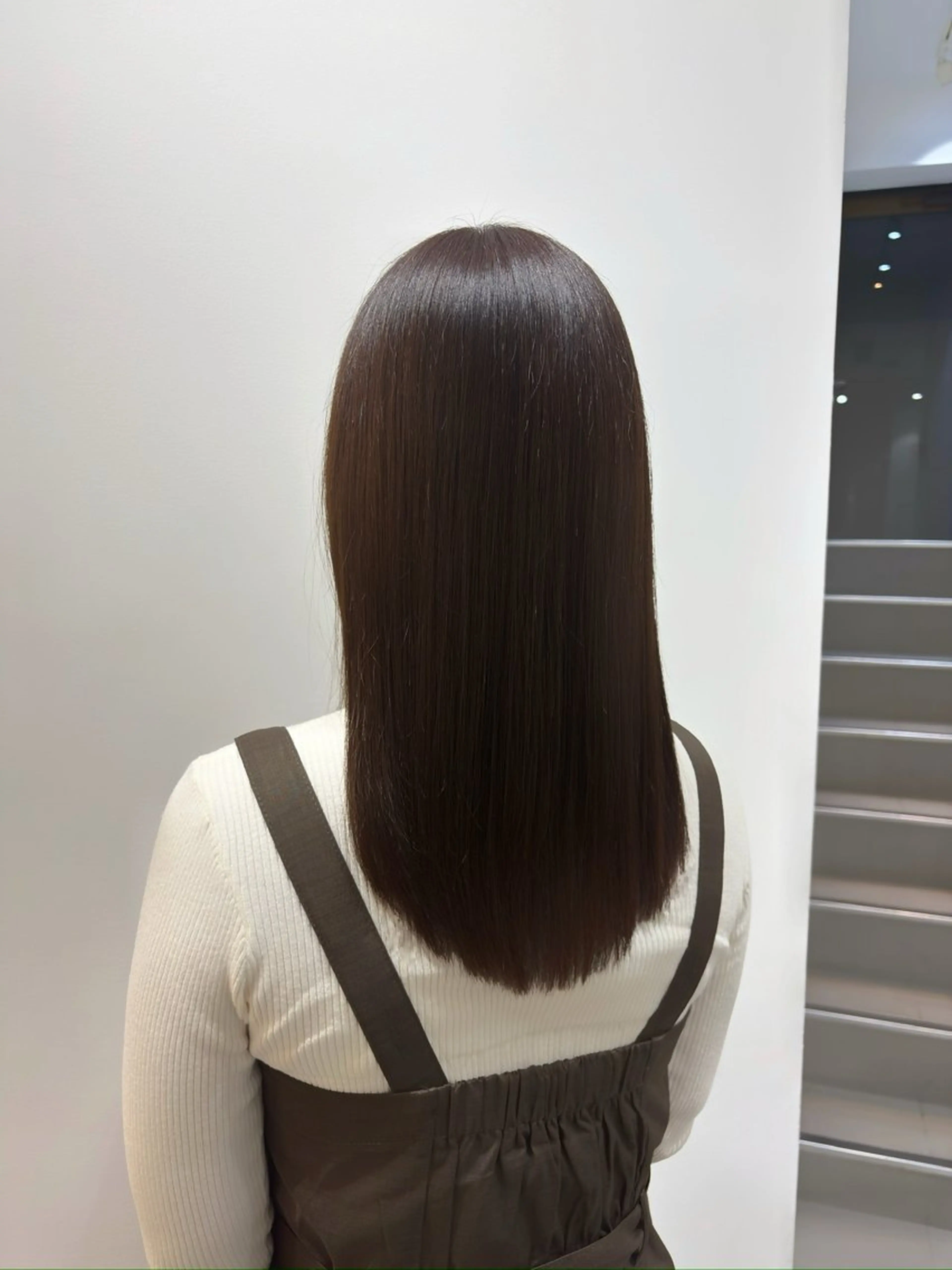 セミロング カラー ヘアカラー トリートメント Misaki 🍒のヘアスタイル