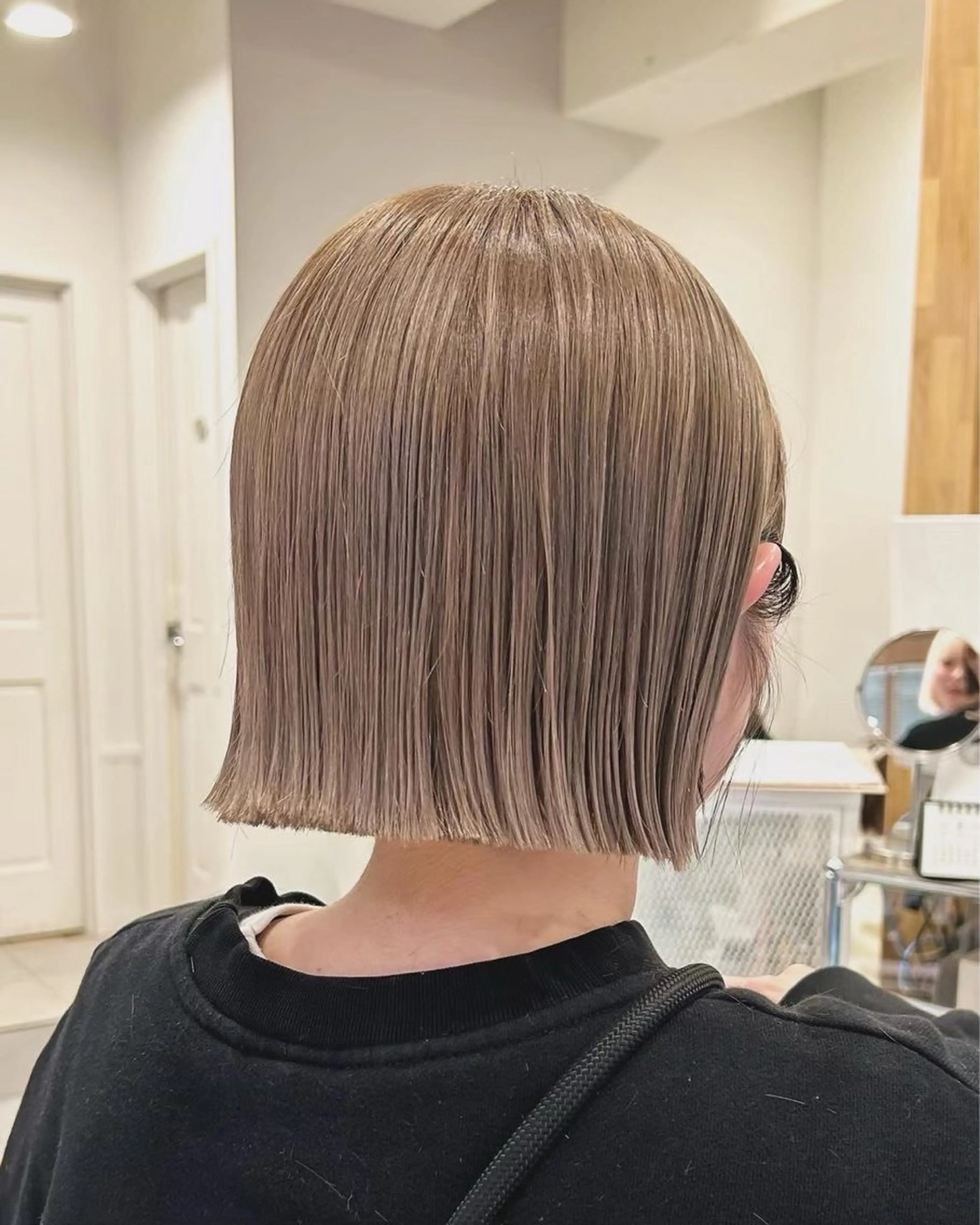 カラー ヘアカラー ウルフレイヤー🐺 ヒナ🩶のヘアスタイル