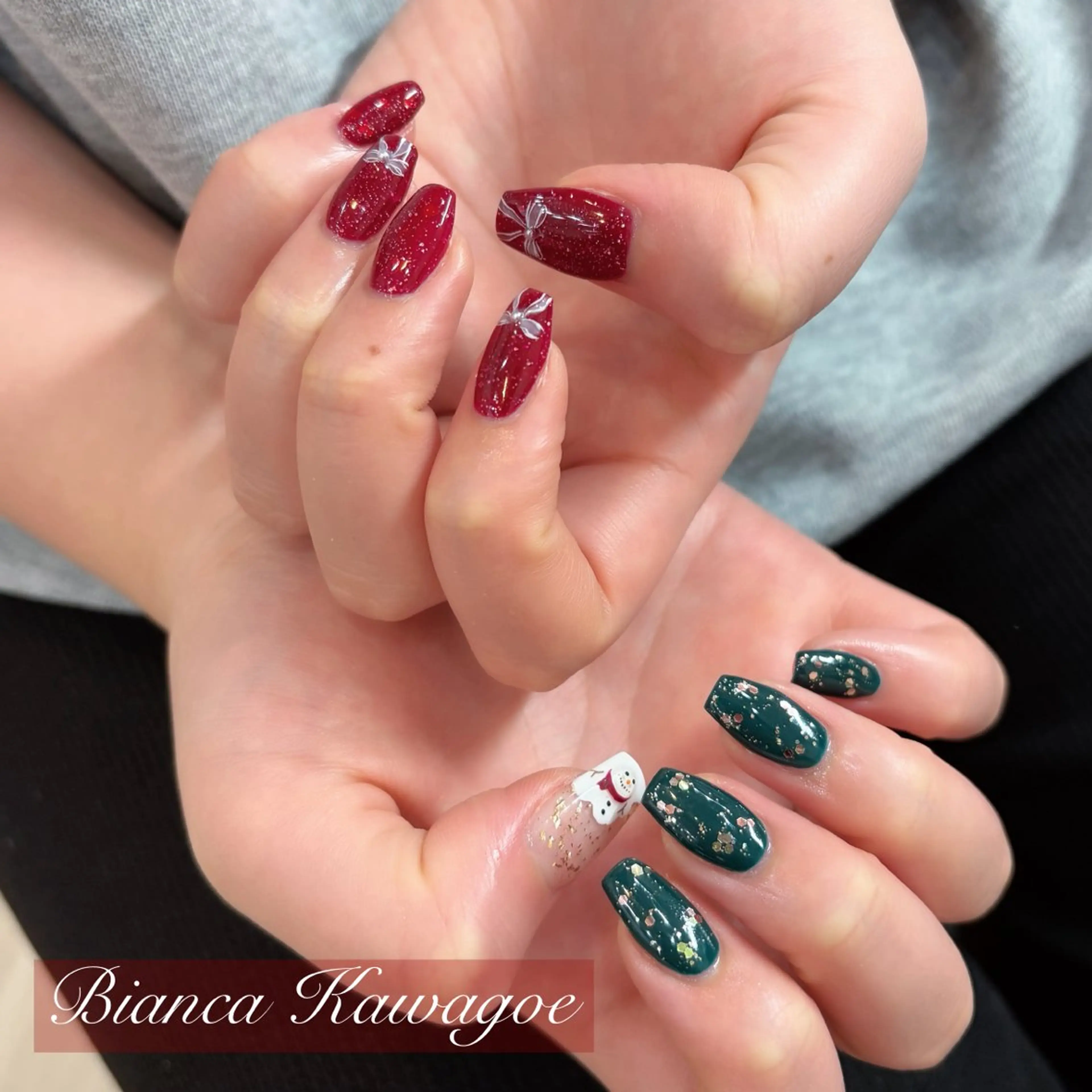 ネイル 持ち込み Bianca川越 🍓Nakasoneのネイルデザイン