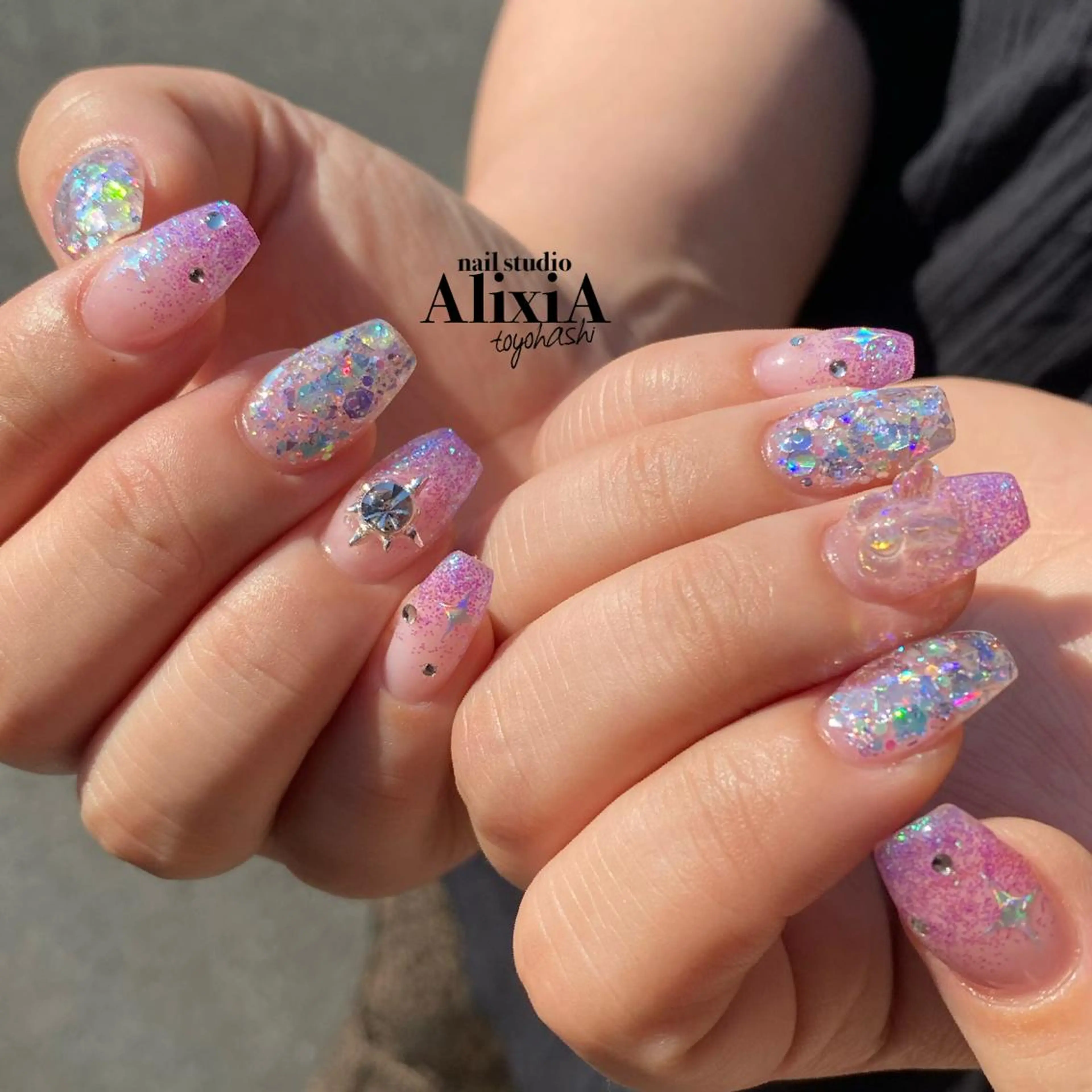 ネイル ハンドネイル AlixiA   nail studio所属・AlixiA ゆみのネイルデザイン