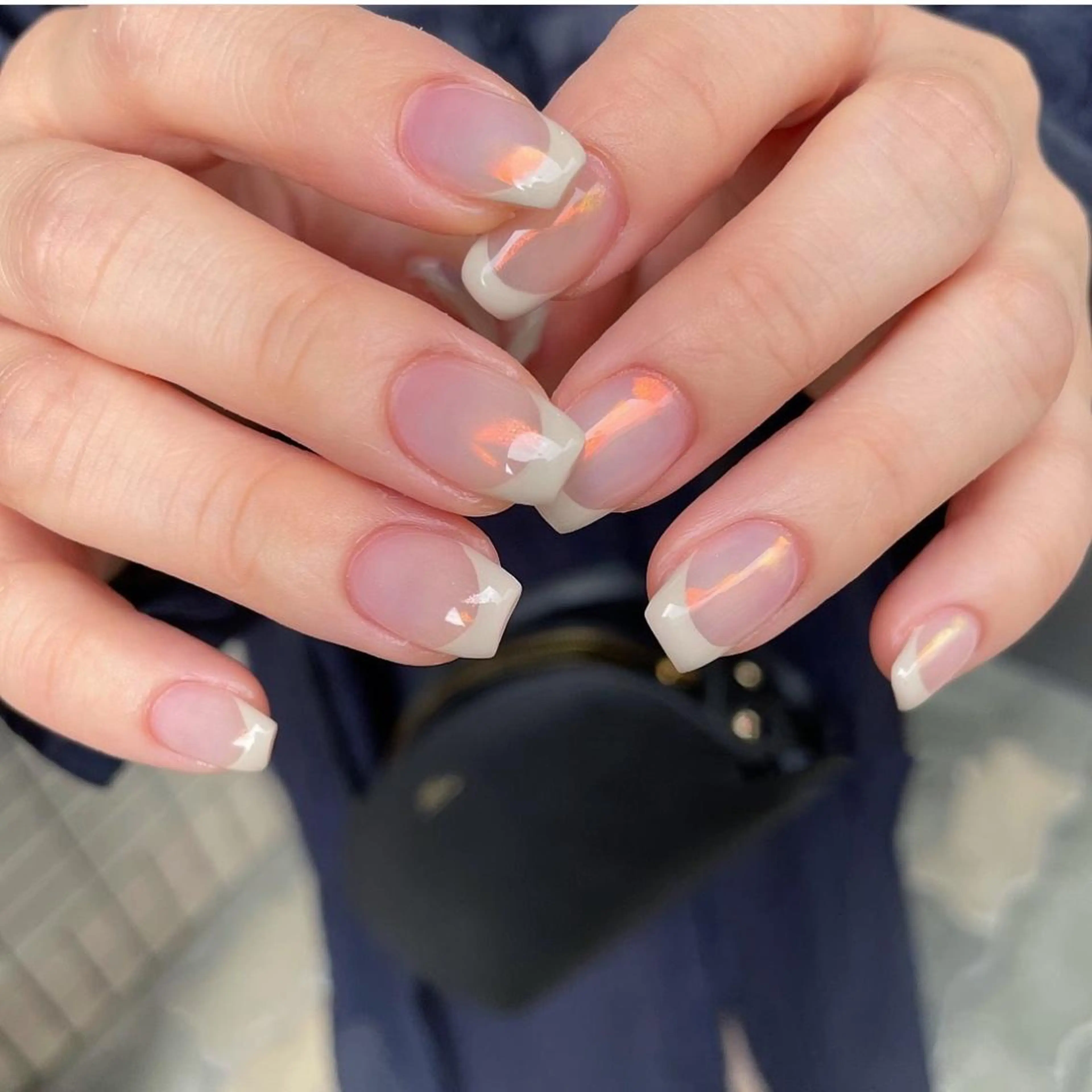 ネイル クリアネイル 長さ出し フットネイル フレンチネイル ジェルネイル ハンドネイル Moana Nail 長さだし専門店のネイルデザイン
