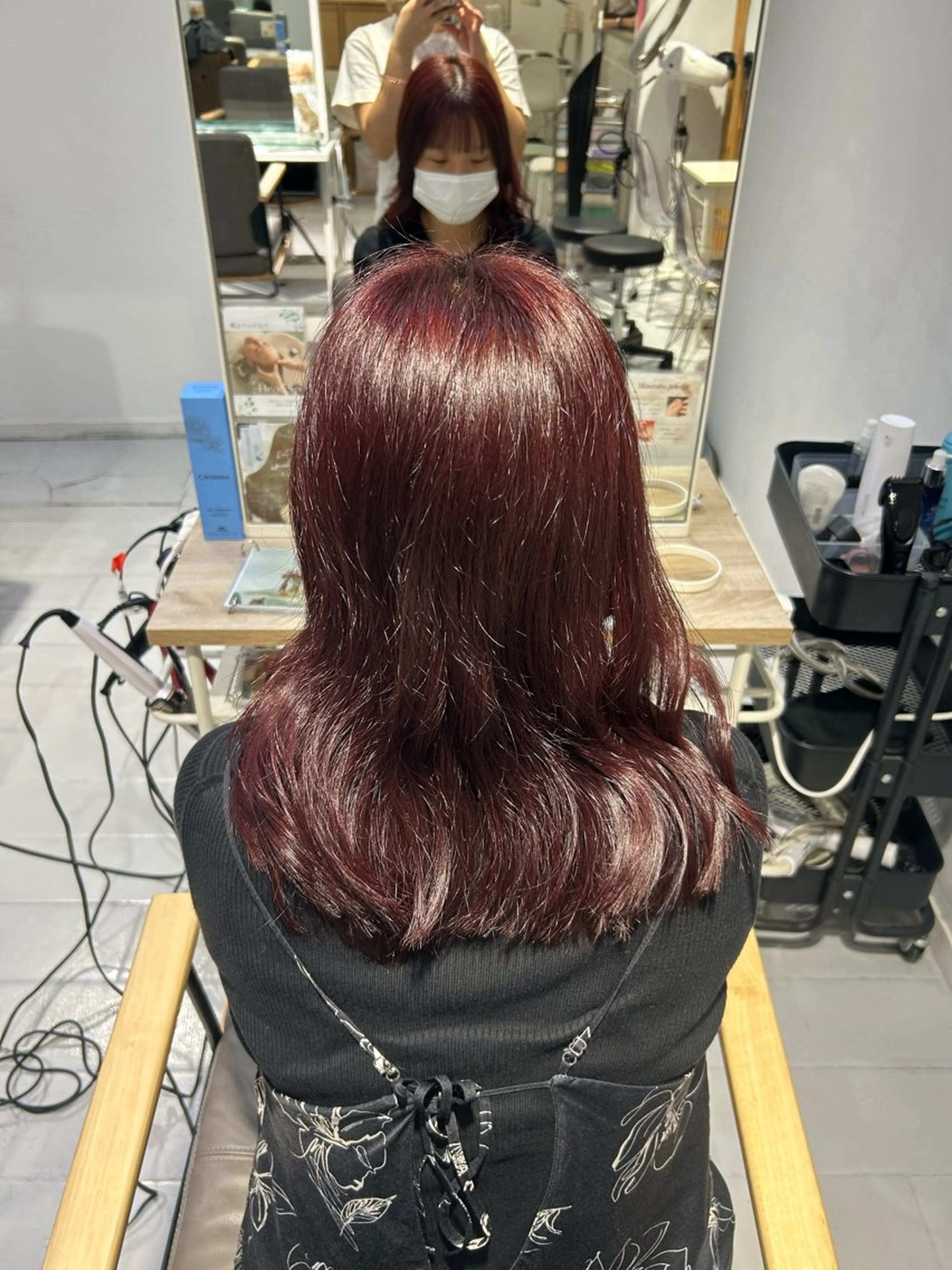 セミロング ヘアカラー トリートメント モデル様募集中🪄 カナのヘアスタイル