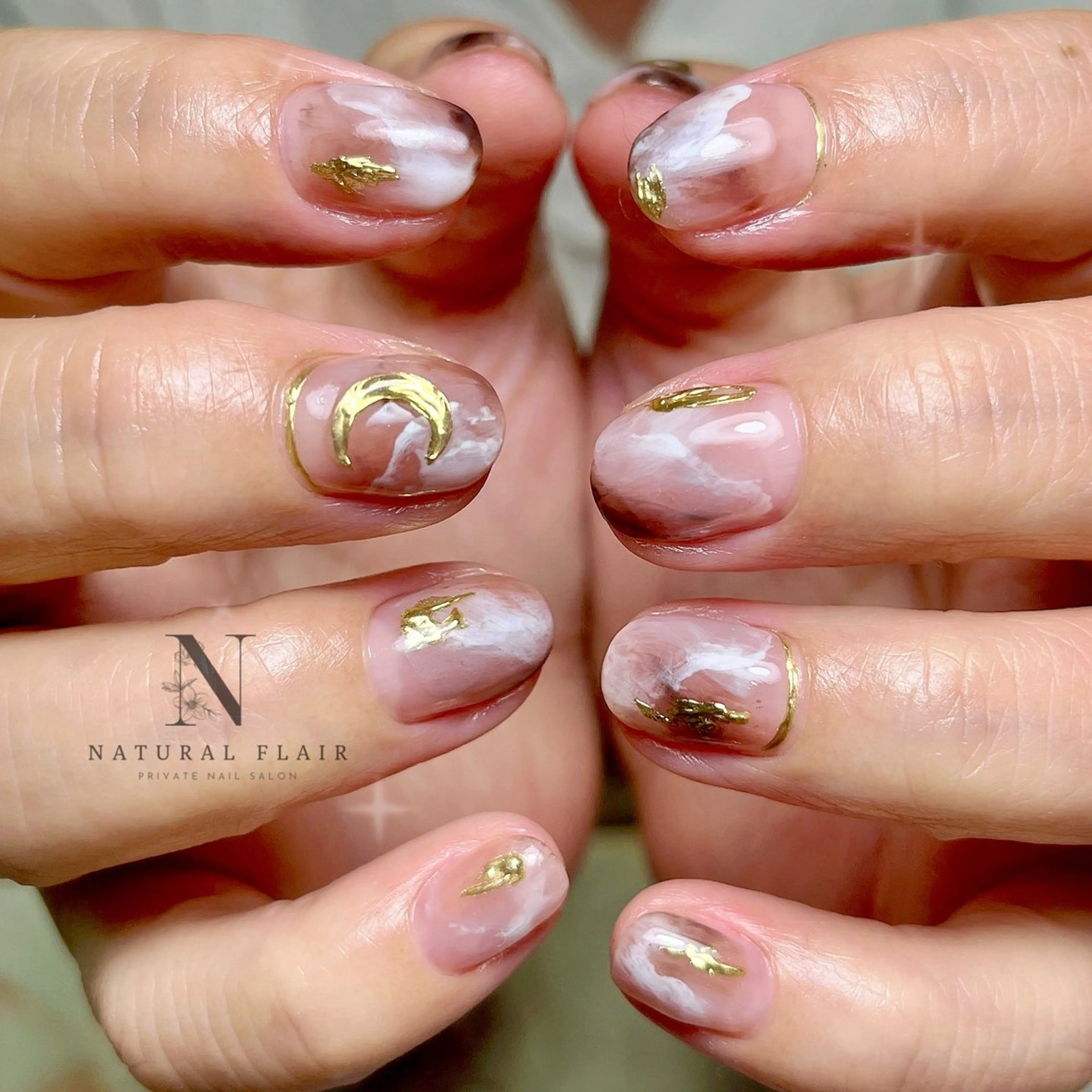 ネイル ハンドネイル natural flairのネイルデザイン
