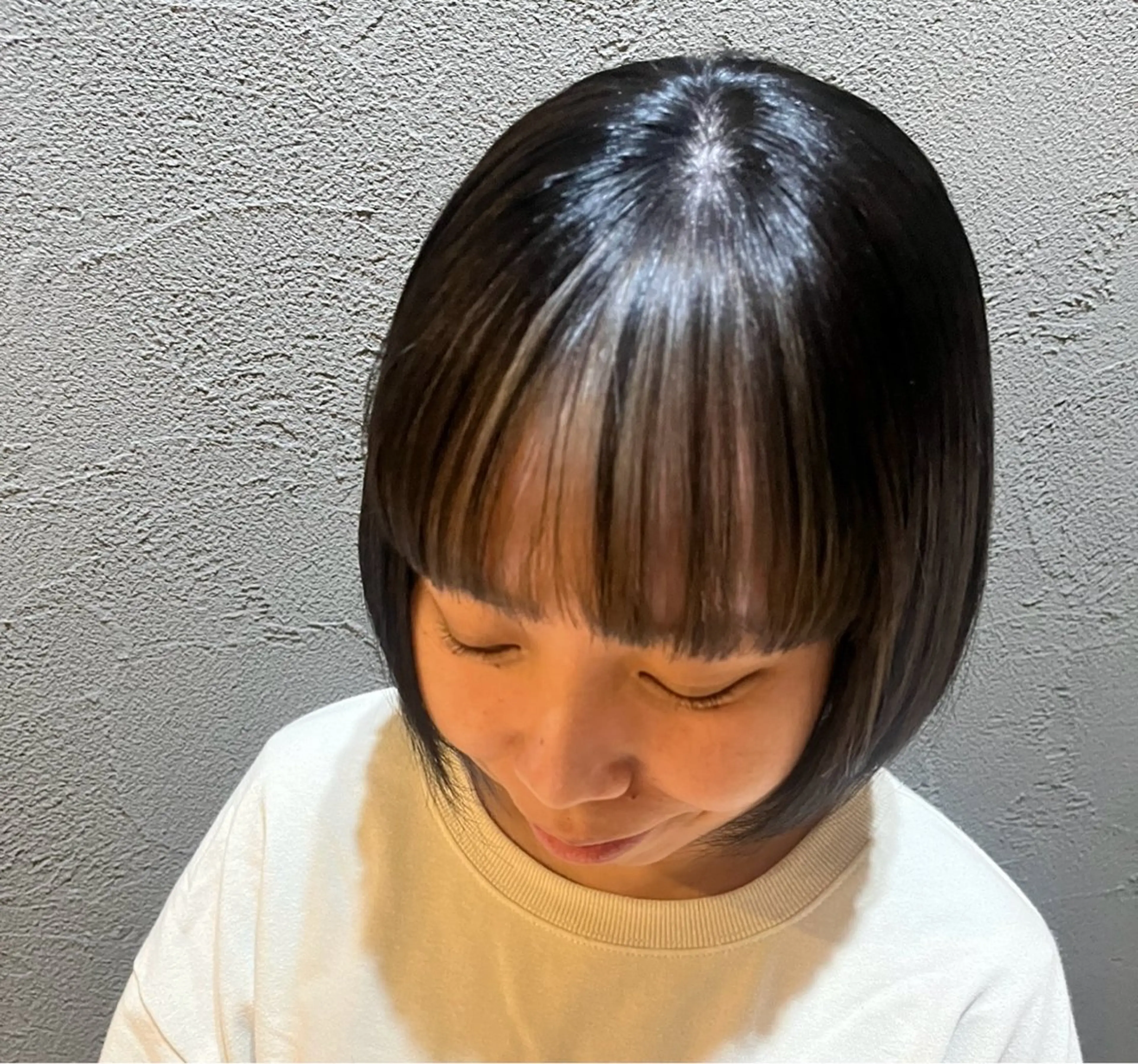 ミディアム fizz　crop所属・カンノ ヒナのヘアスタイル