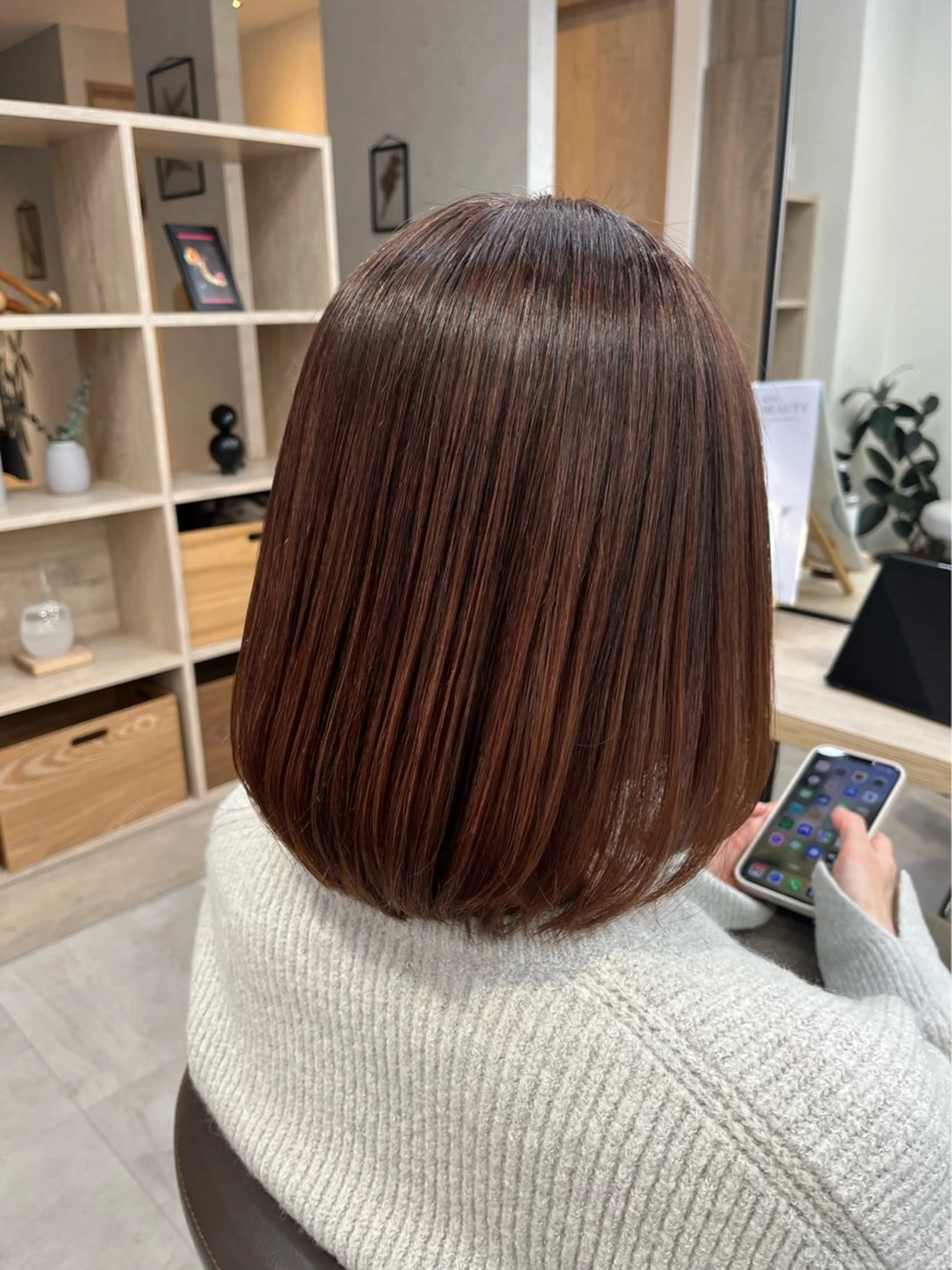 ミディアム Natsuki 美髪 モデル募集中🤍のヘアスタイル