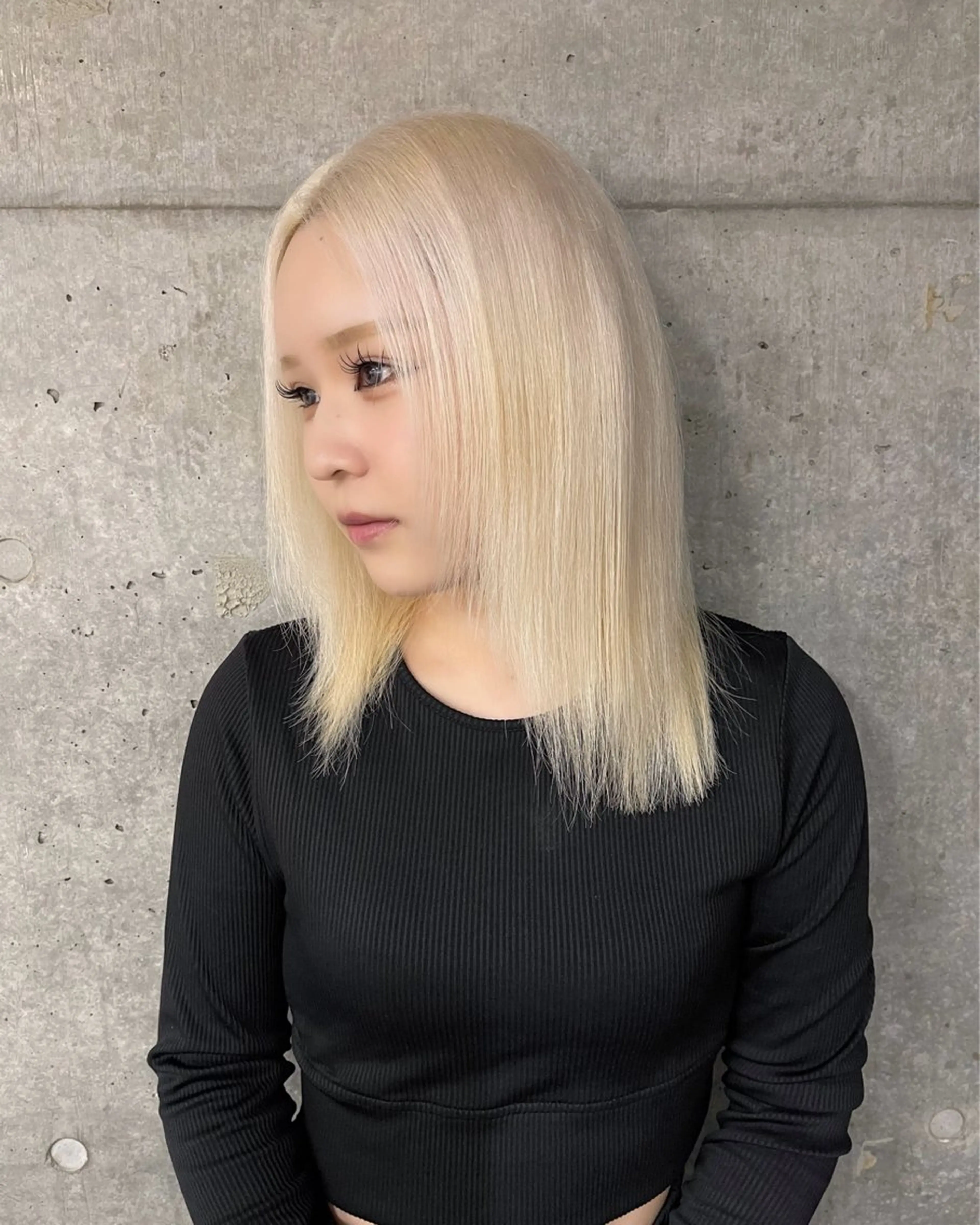 ミディアム カラー 🐈‍⬛🌙中野 紗知🌙🐈‍⬛のヘアスタイル