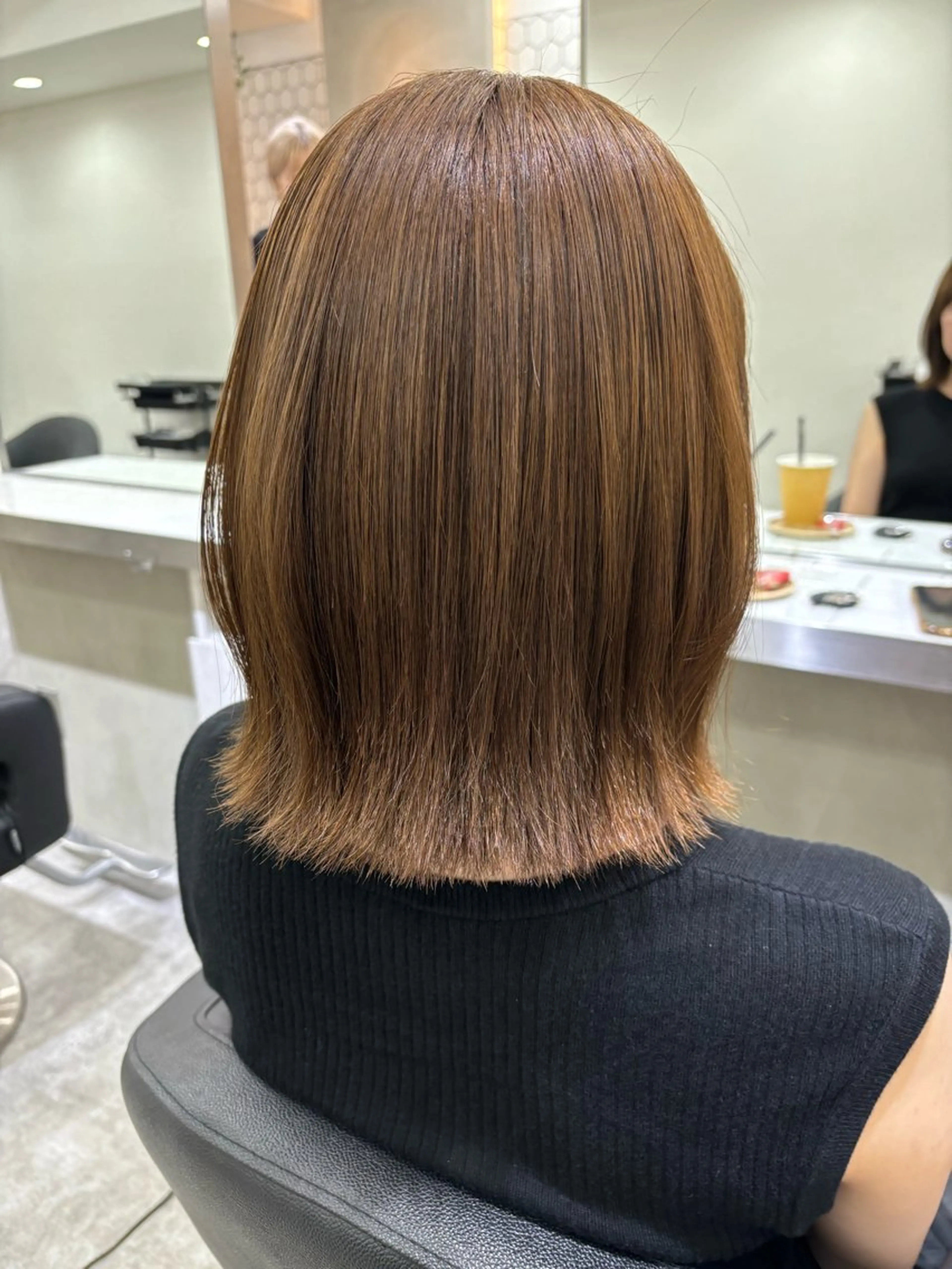 ミディアム カラー Ｖｉｏｔ  銀座 樋口 桃佳のヘアスタイル