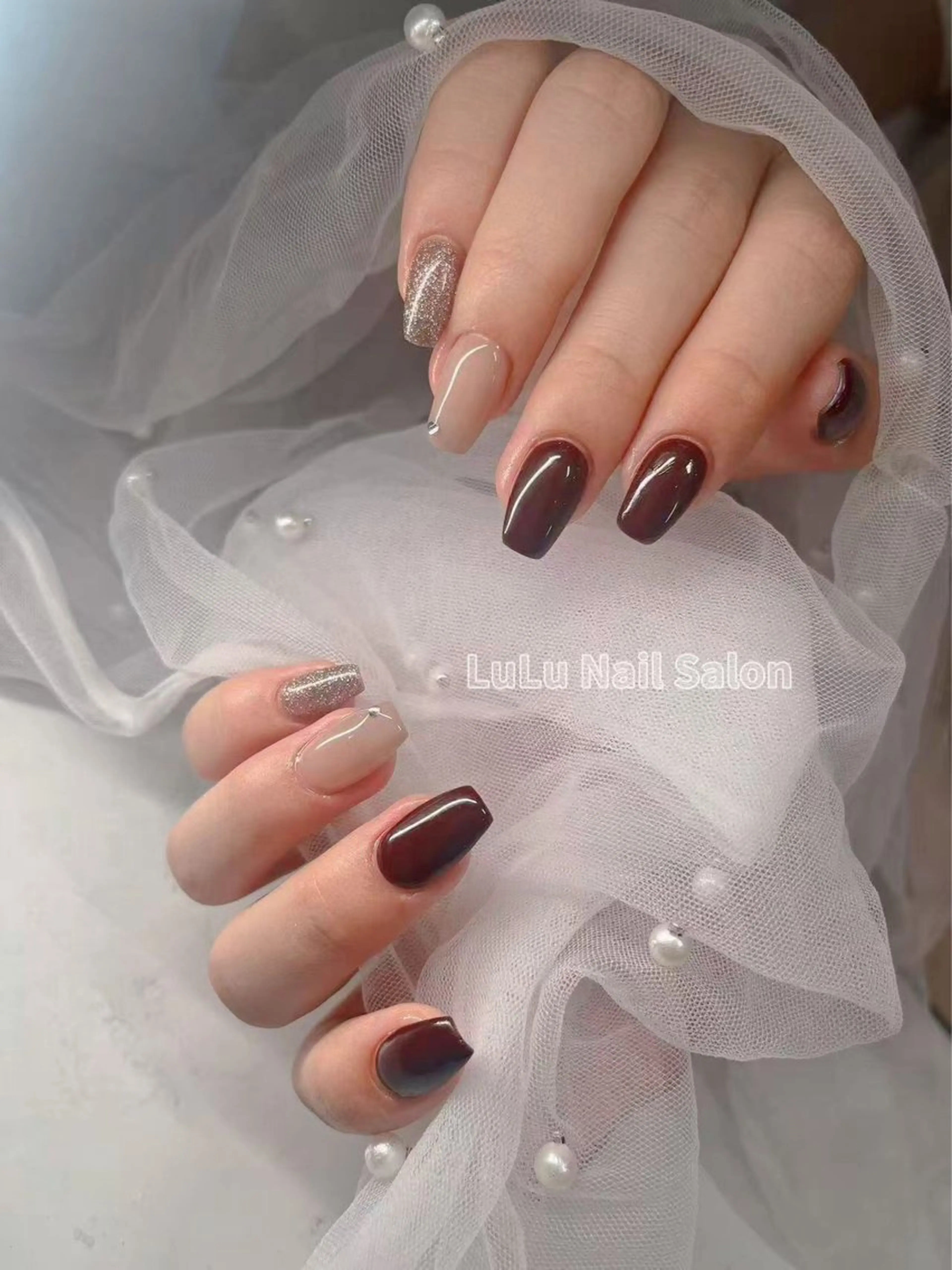 ネイル ハンドネイル LULU Nail salonみどりのネイルデザイン