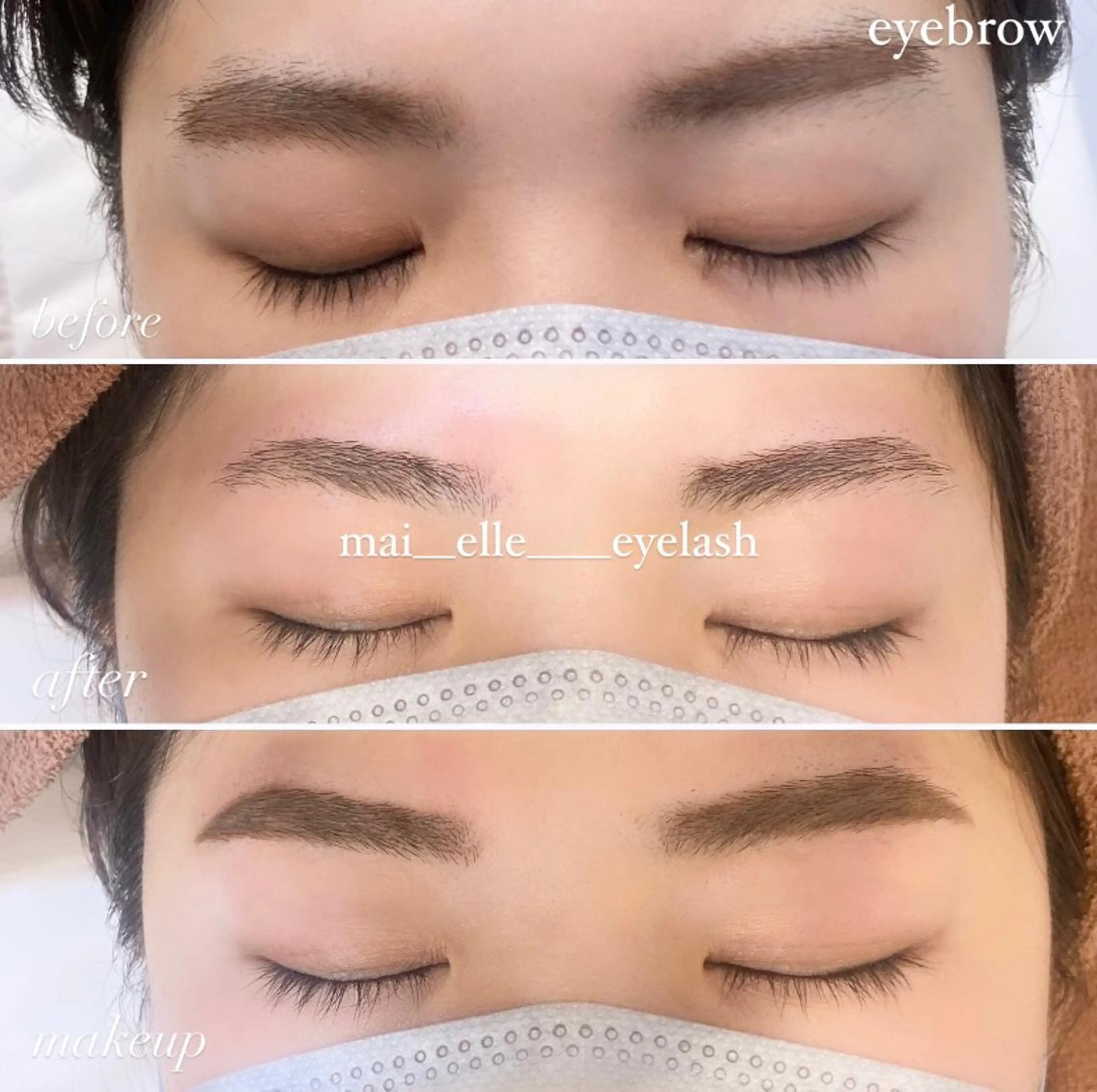 アイブロウ frill eye beauty by ELLE所属・ふわ眉✴︎うぶ眉 🌸maiの眉毛・アイブロウイメージ