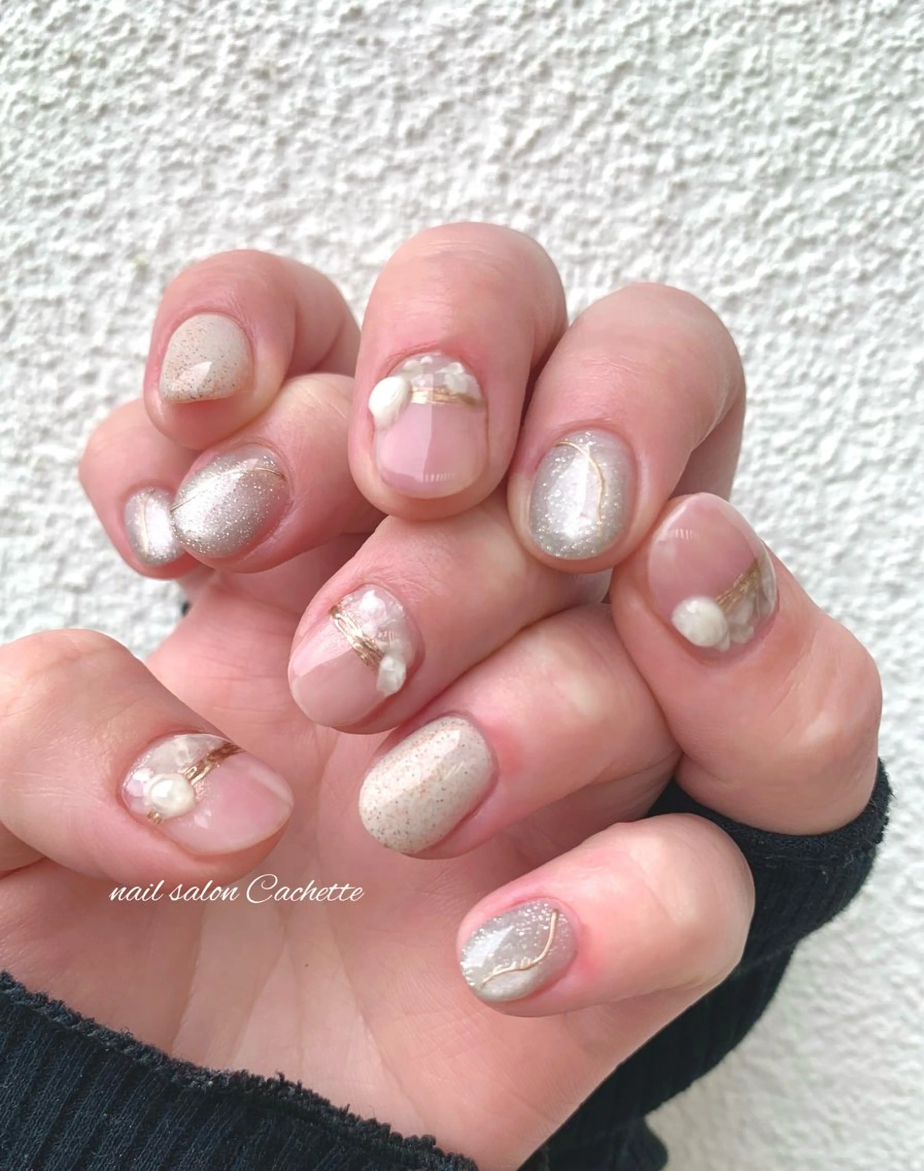 ネイル ハンドネイル ✧Cachette✧ YUKARIのネイルデザイン