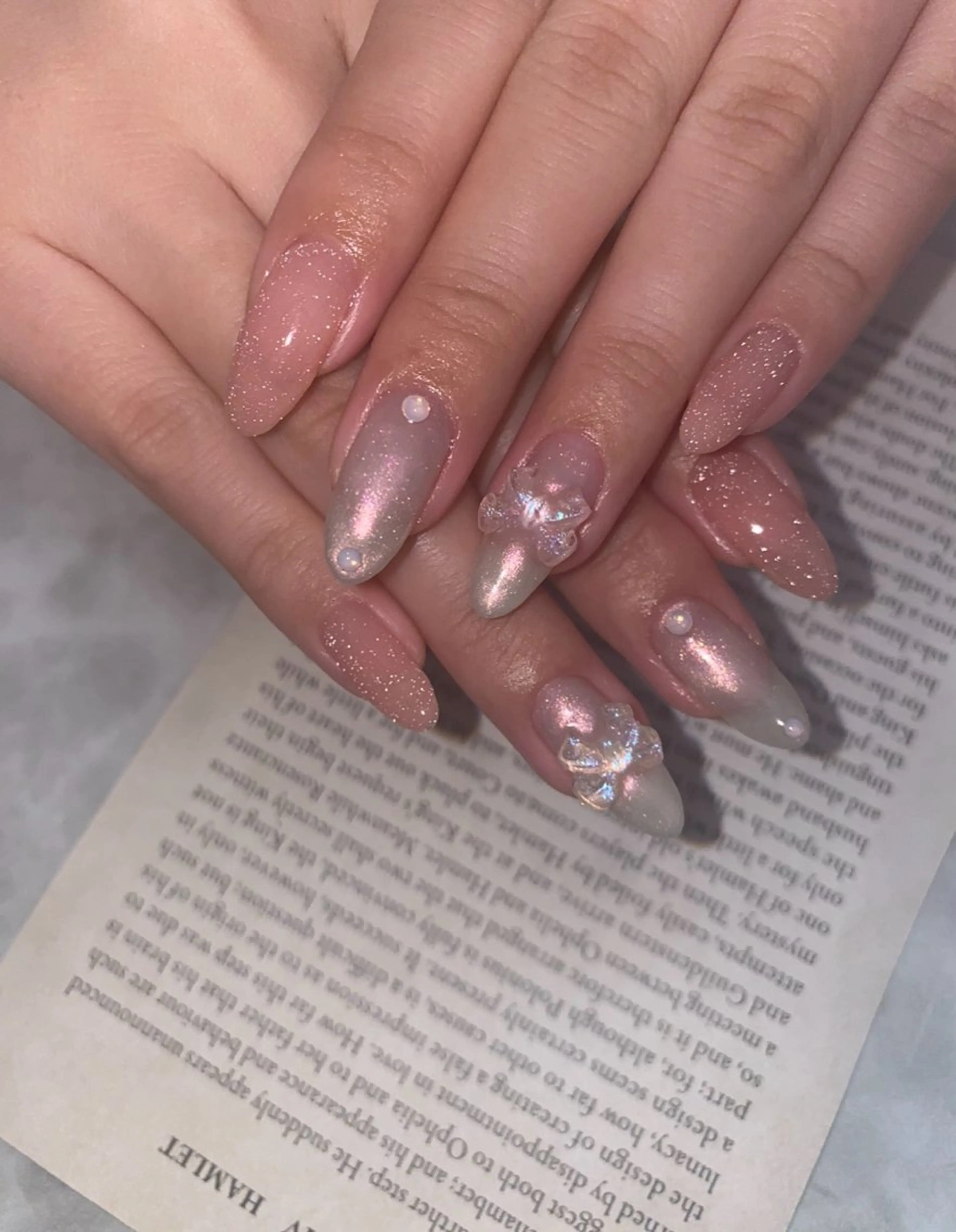 ネイル フラッシュネイル 🌿Charme🌿 MAIのネイルデザイン