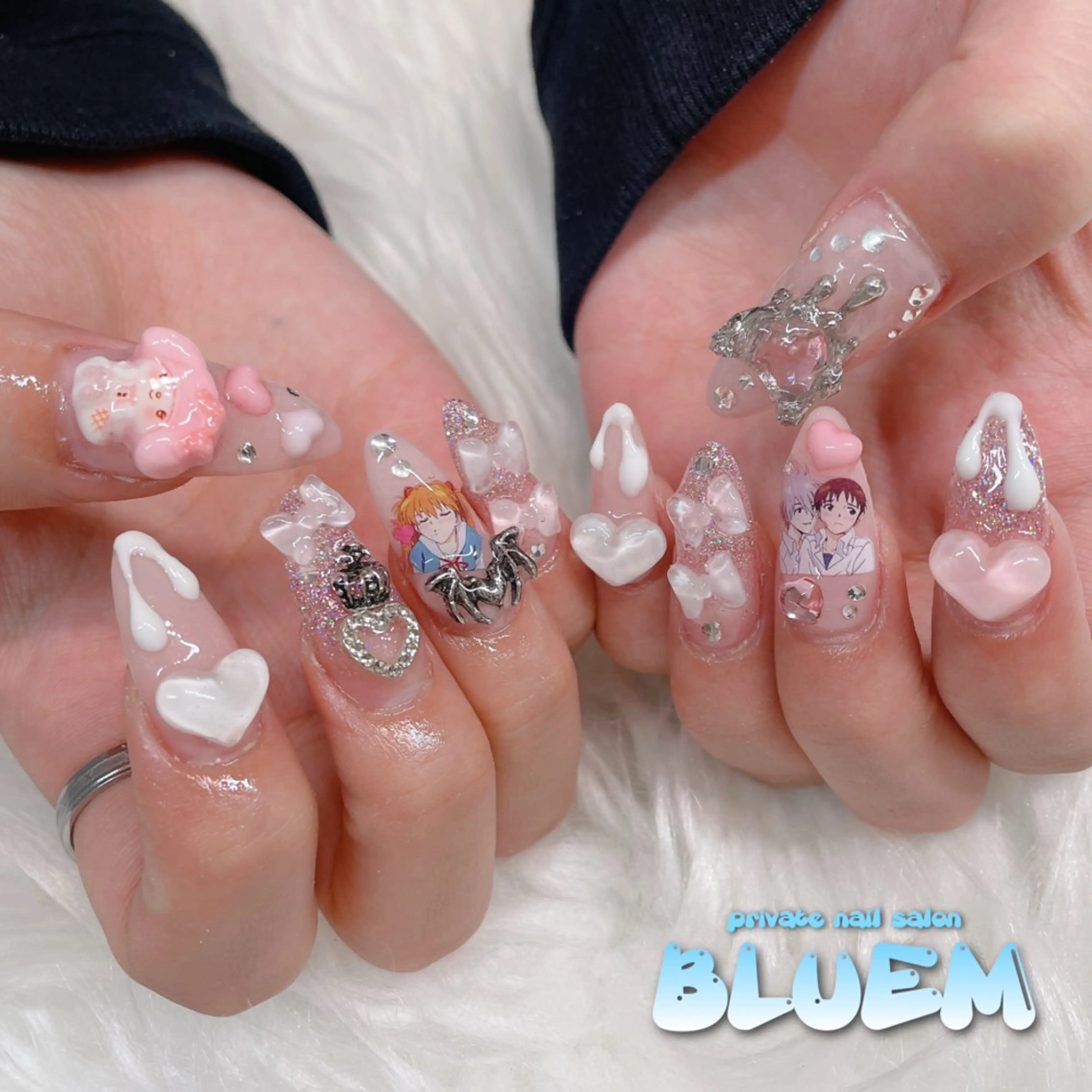 ネイル ハンドネイル ハンドケア BLUEM所属・BLUEM さやかのネイルデザイン