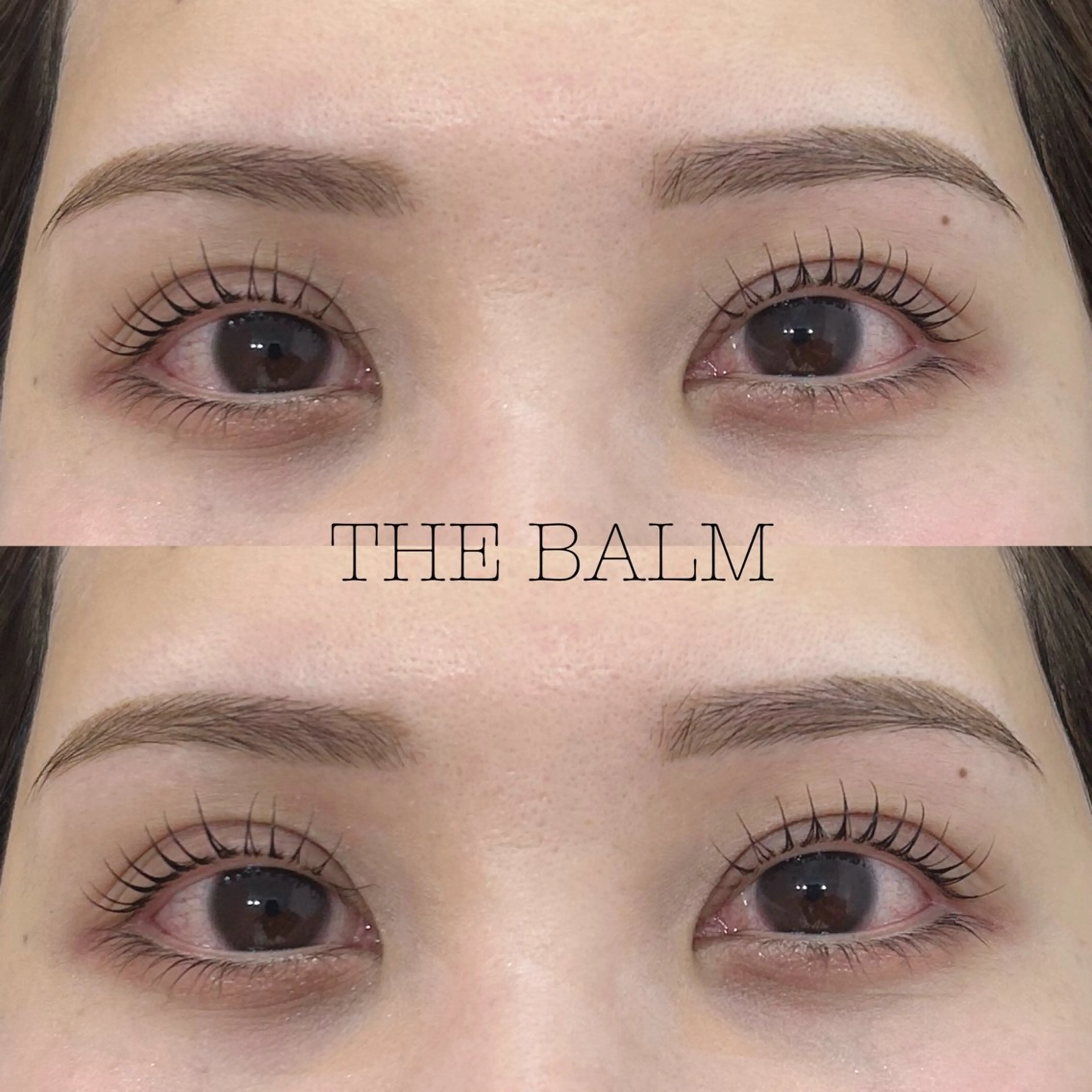 マツエク・マツパ Cカール まつげパーマ 一重×まつ毛パーマ THE BALM three🪴稲村のマツエク・マツパデザイン