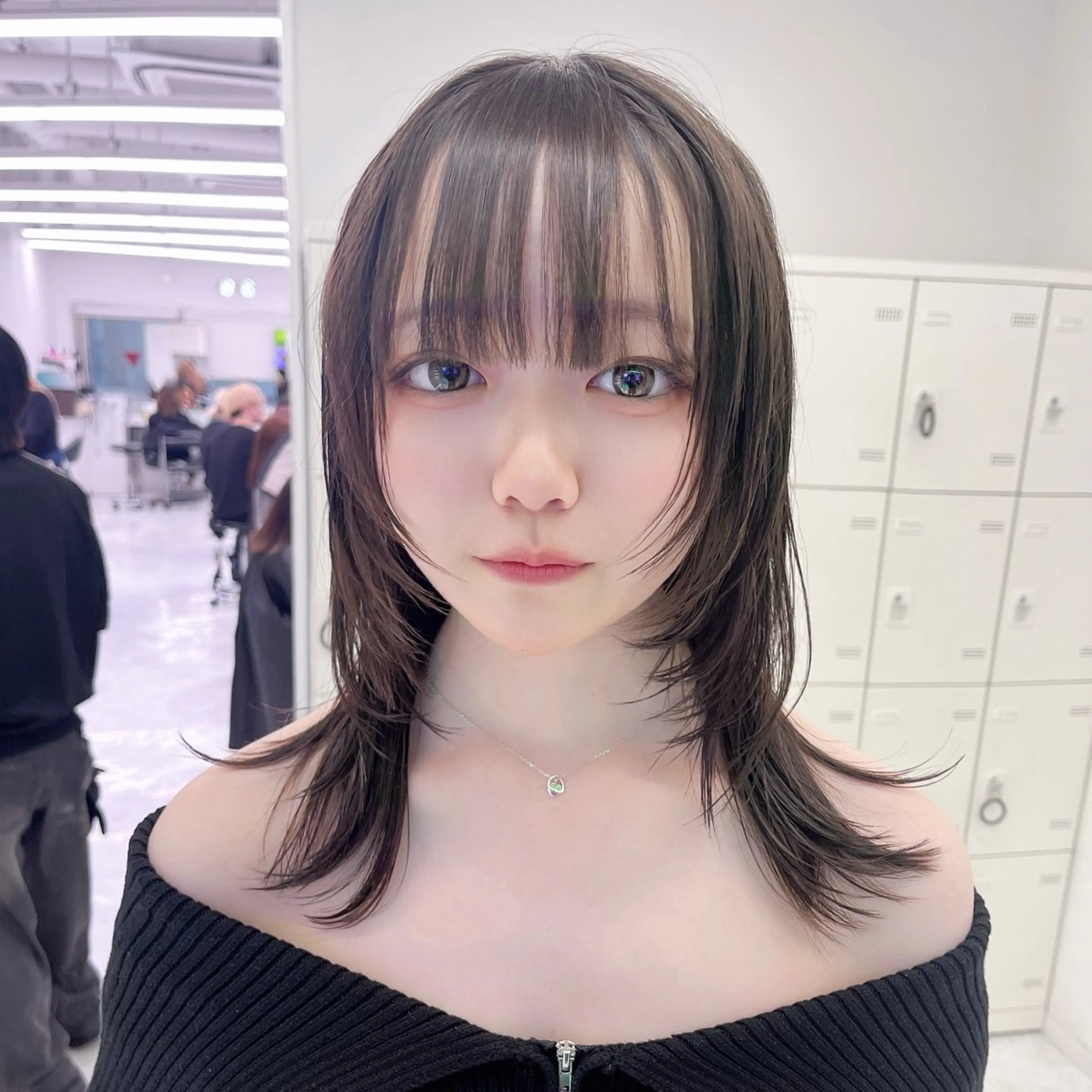 カット＋縮毛矯正＋レブリン酸トリートメントの写真