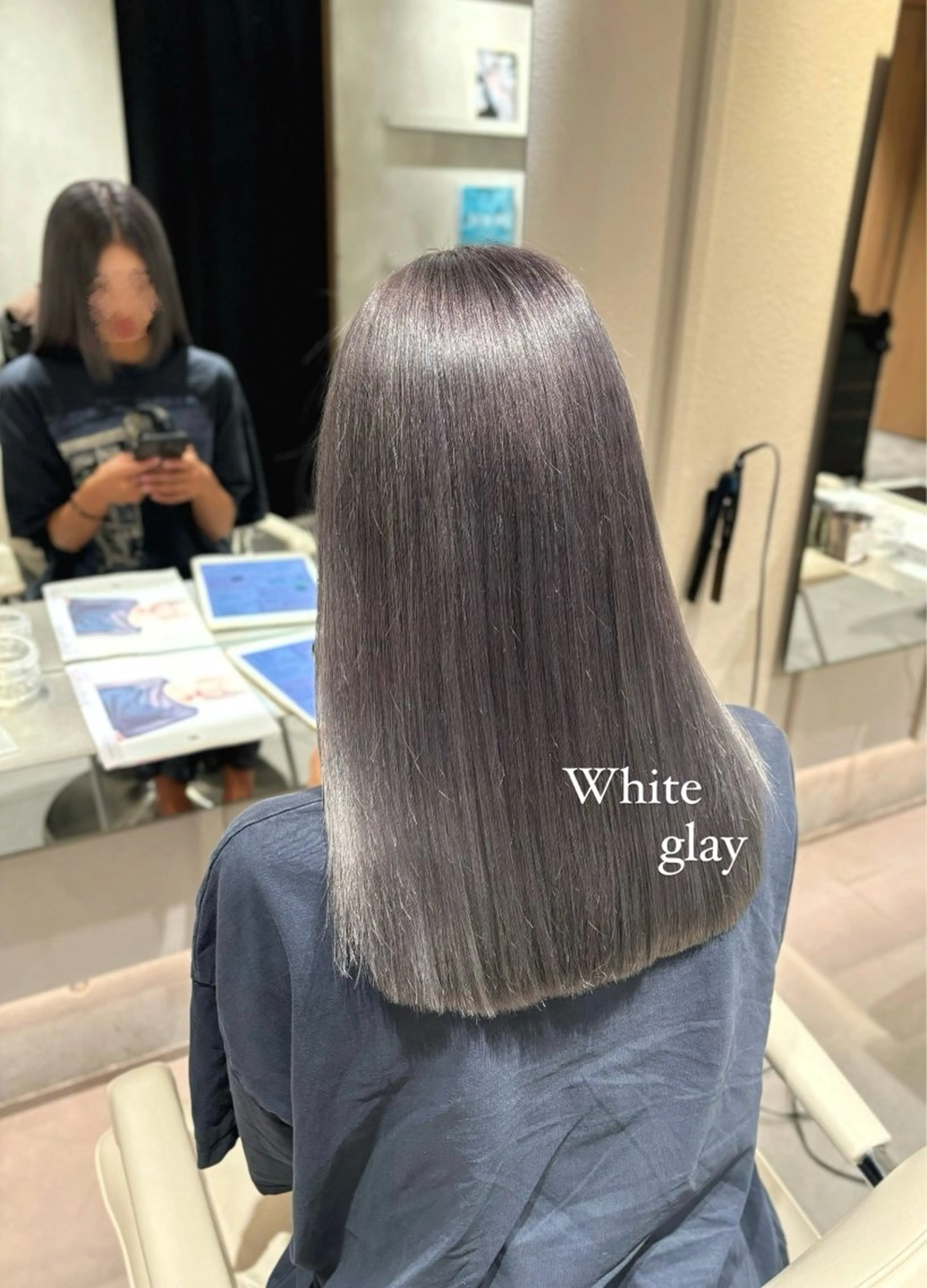 ロング カラー ヘアカラー トリートメント ヘアセット ショートカット/ yuiのヘアスタイル