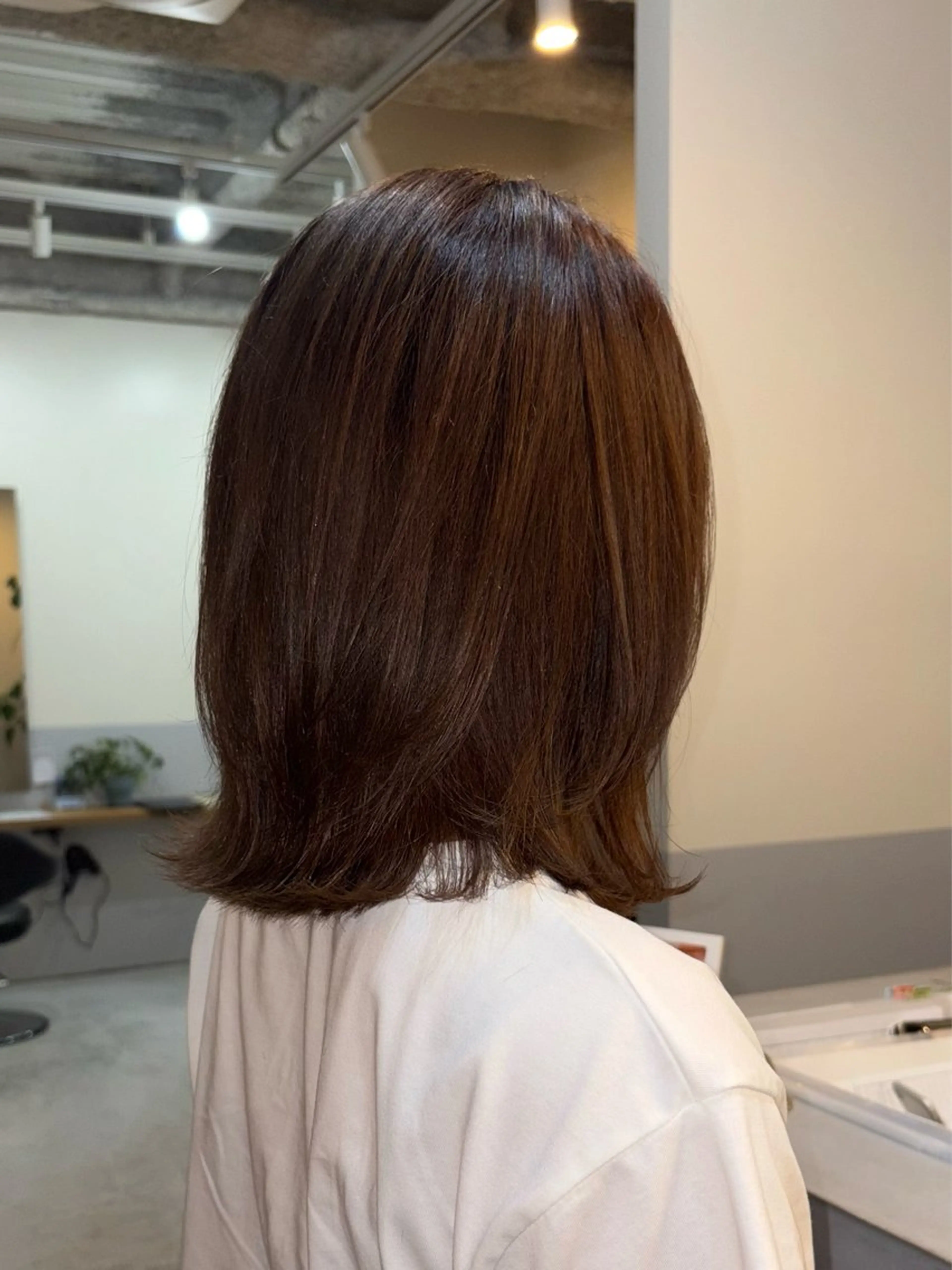 ミディアム HaKUmaison ノエ／久屋大通 高岳のヘアスタイル