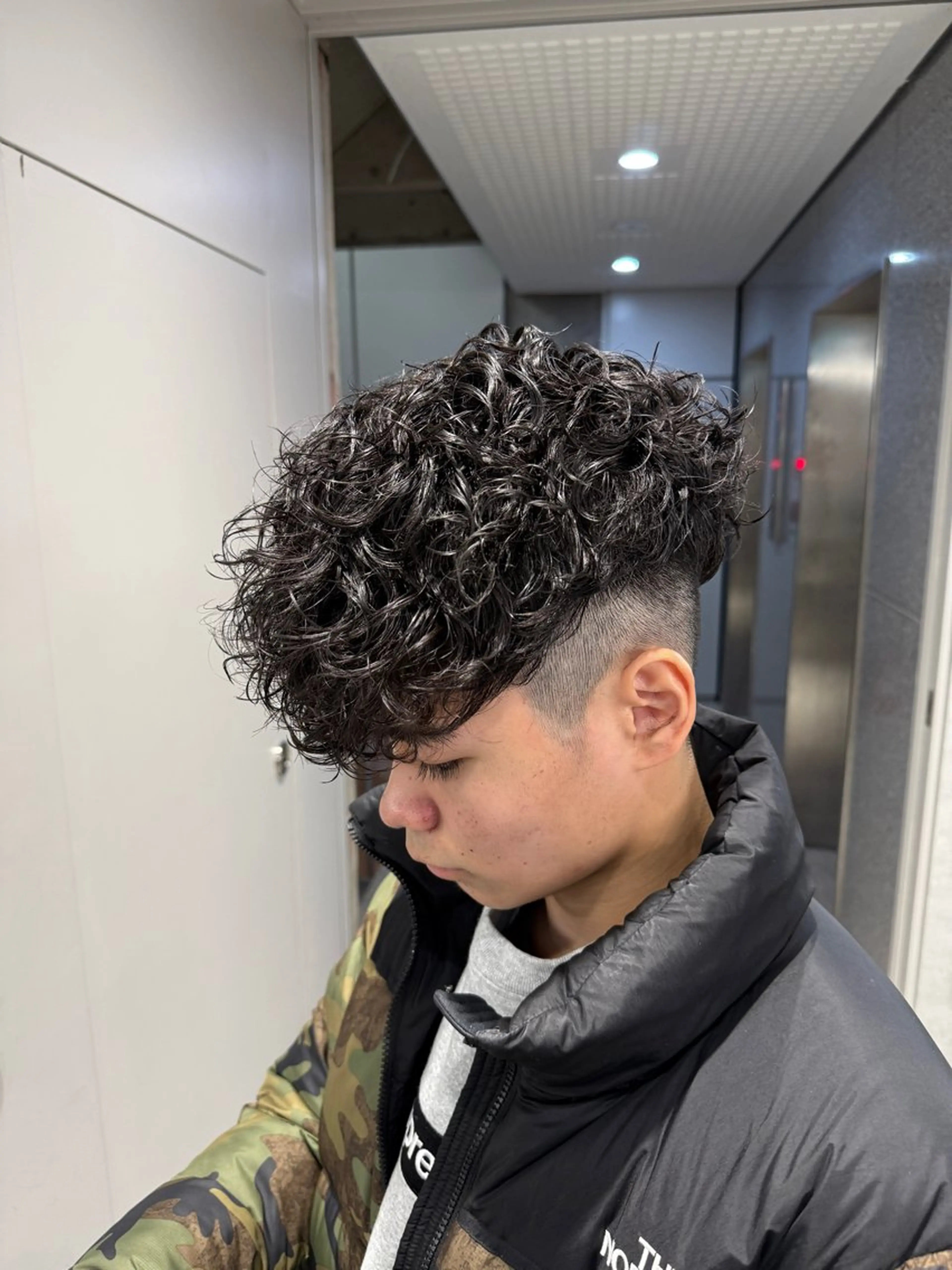 ショート パーマ メンズ 【メンズサロン】 BLUCK 横浜のヘアスタイル