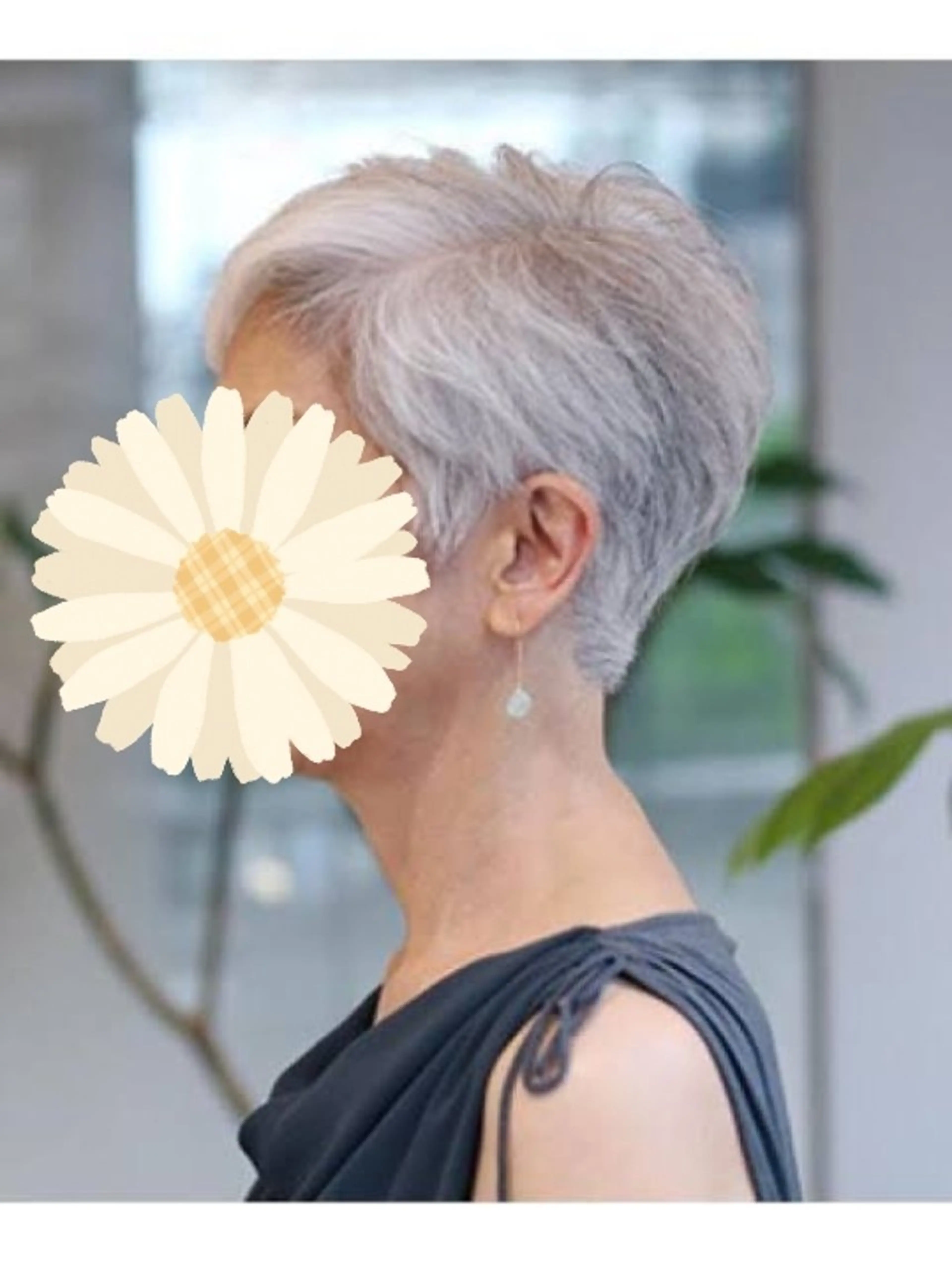 ショート IWASAKI中下条店所属・u miのヘアスタイル