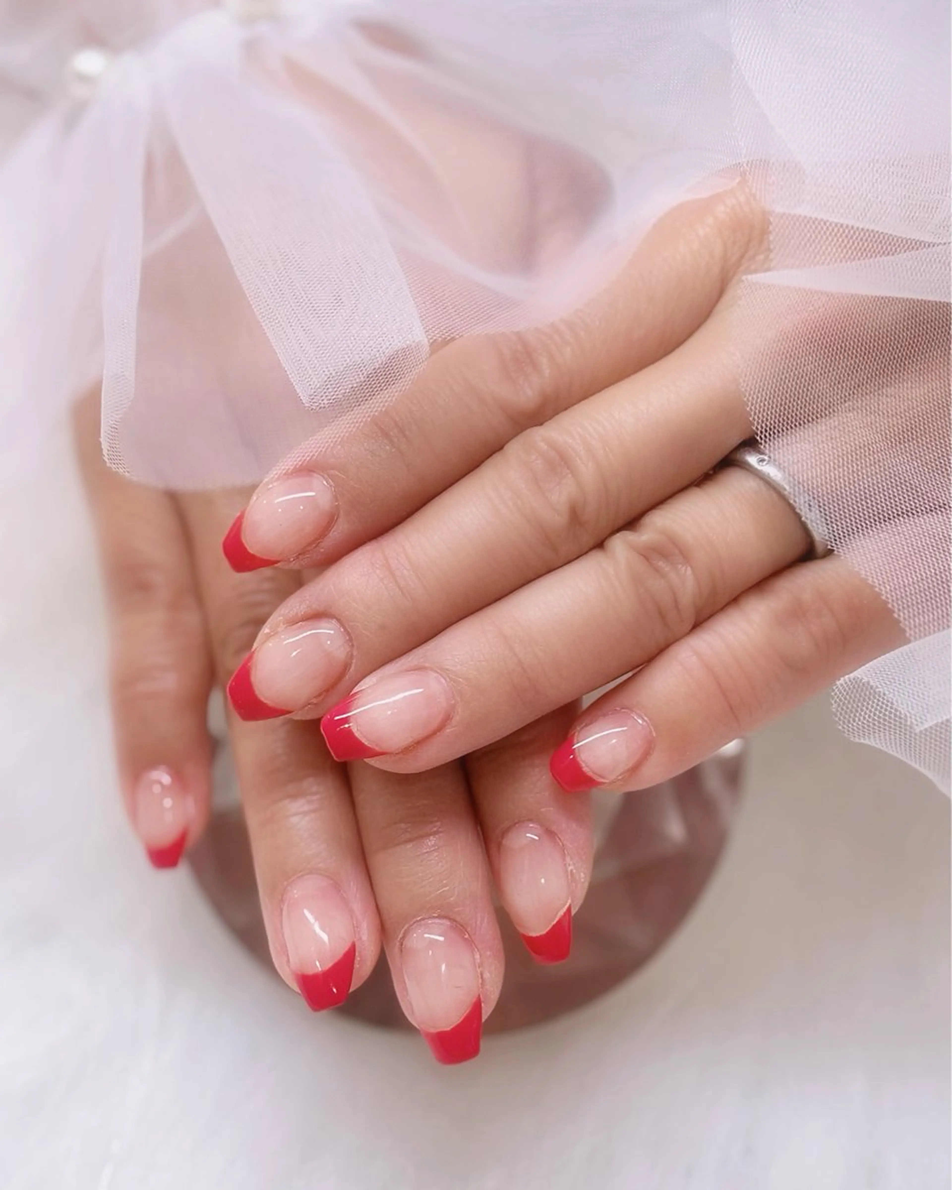 ネイル ハンドネイル La chouchou所属・透明感/フィルイン/ 亀戸5分ラシュシュのネイルデザイン