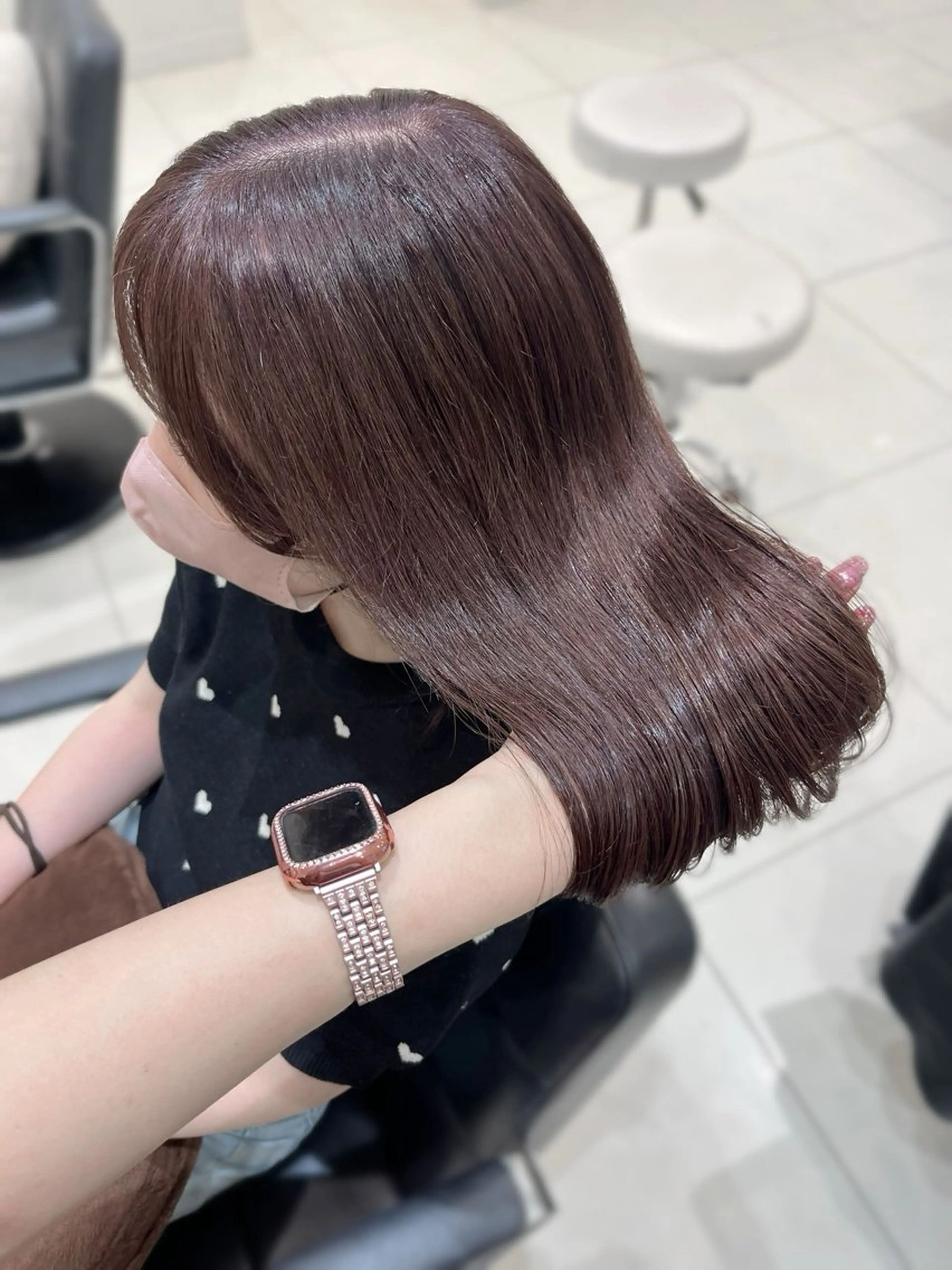 カラー RENA 大人ガーリー🎀のヘアスタイル