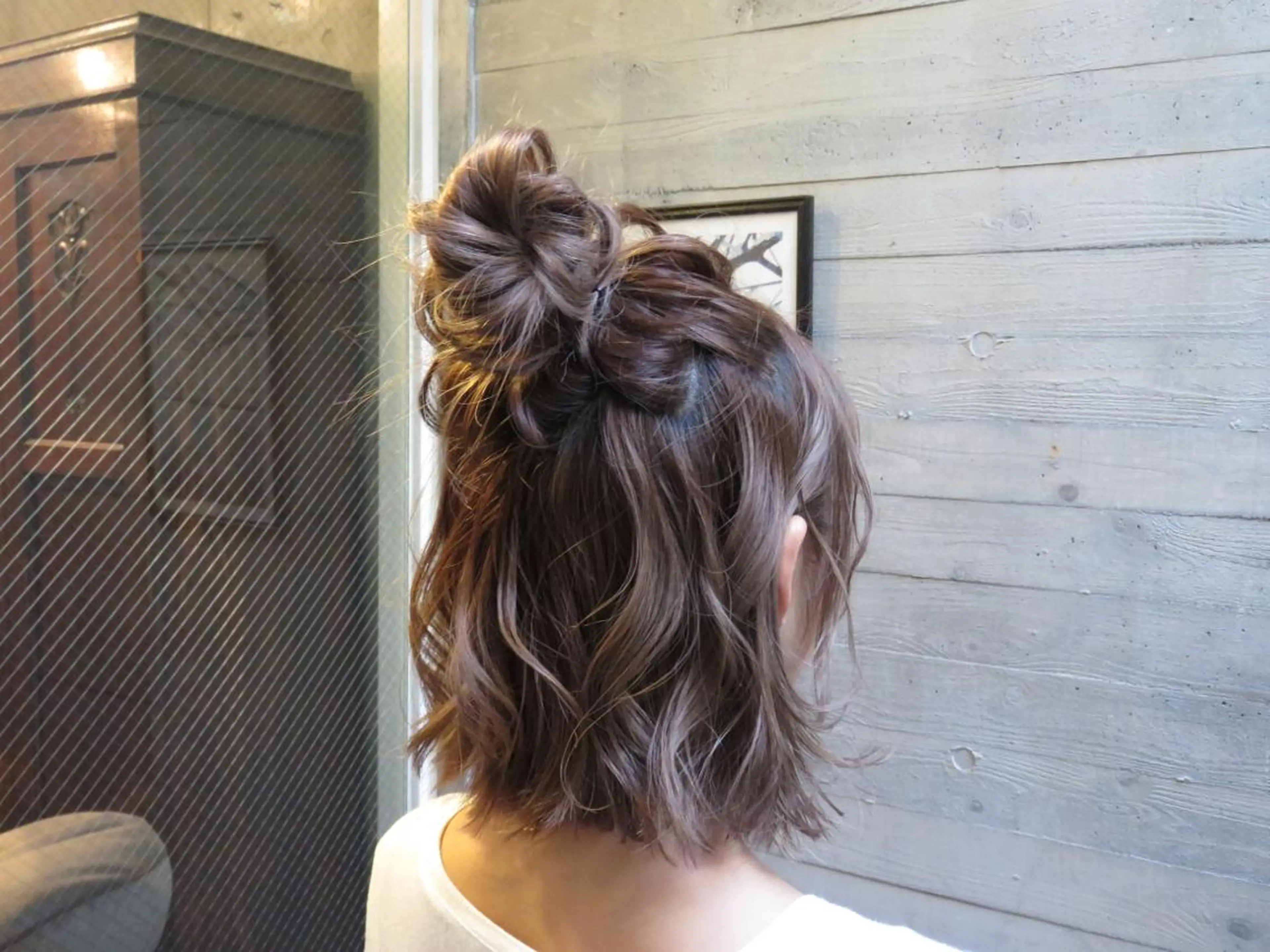 ヘアアレンジ ボブ 簡単アレンジ 斉藤 潤一のヘアスタイル