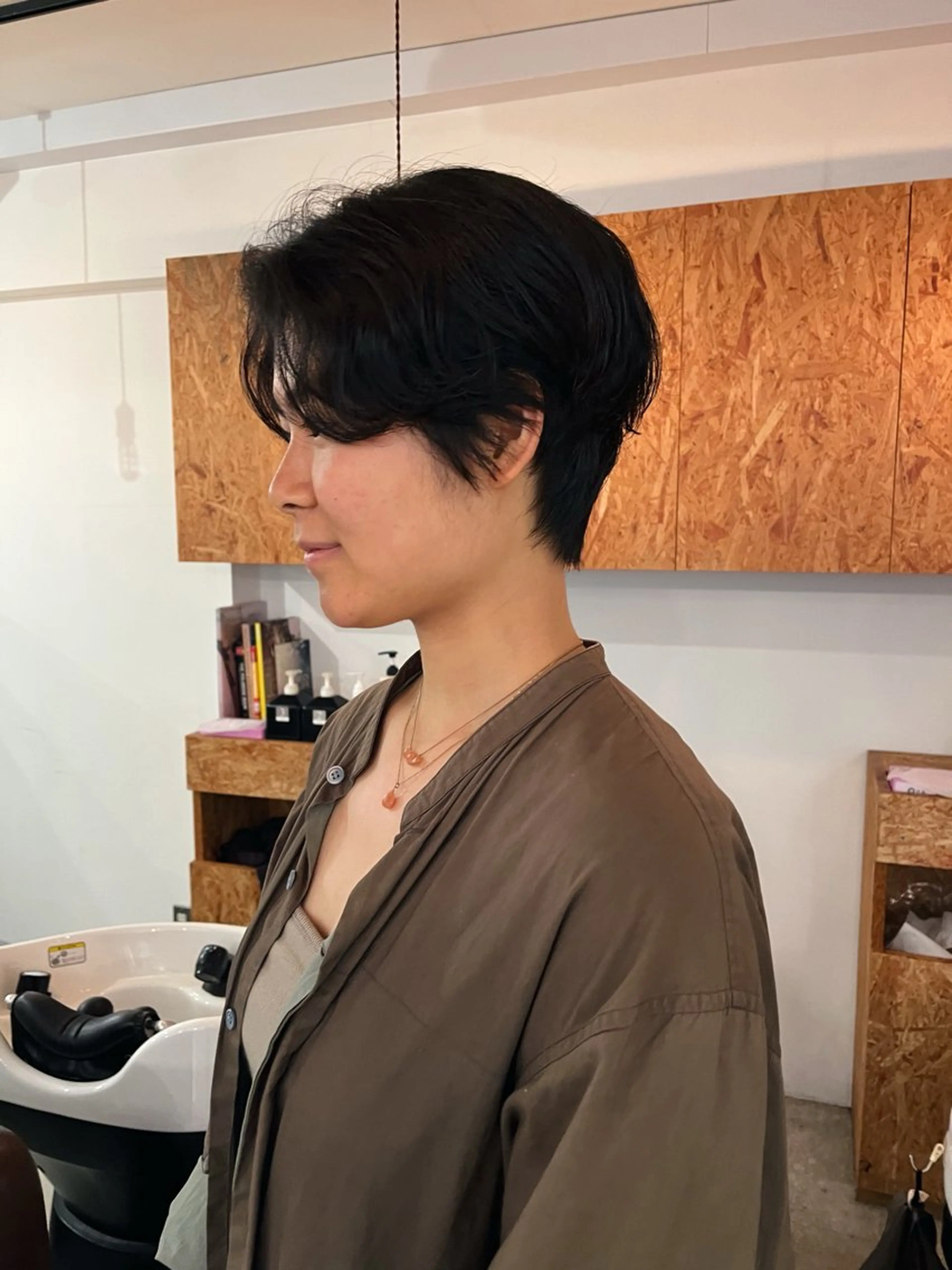 ショート 暖色カラー 🌼クニトウメイのヘアスタイル