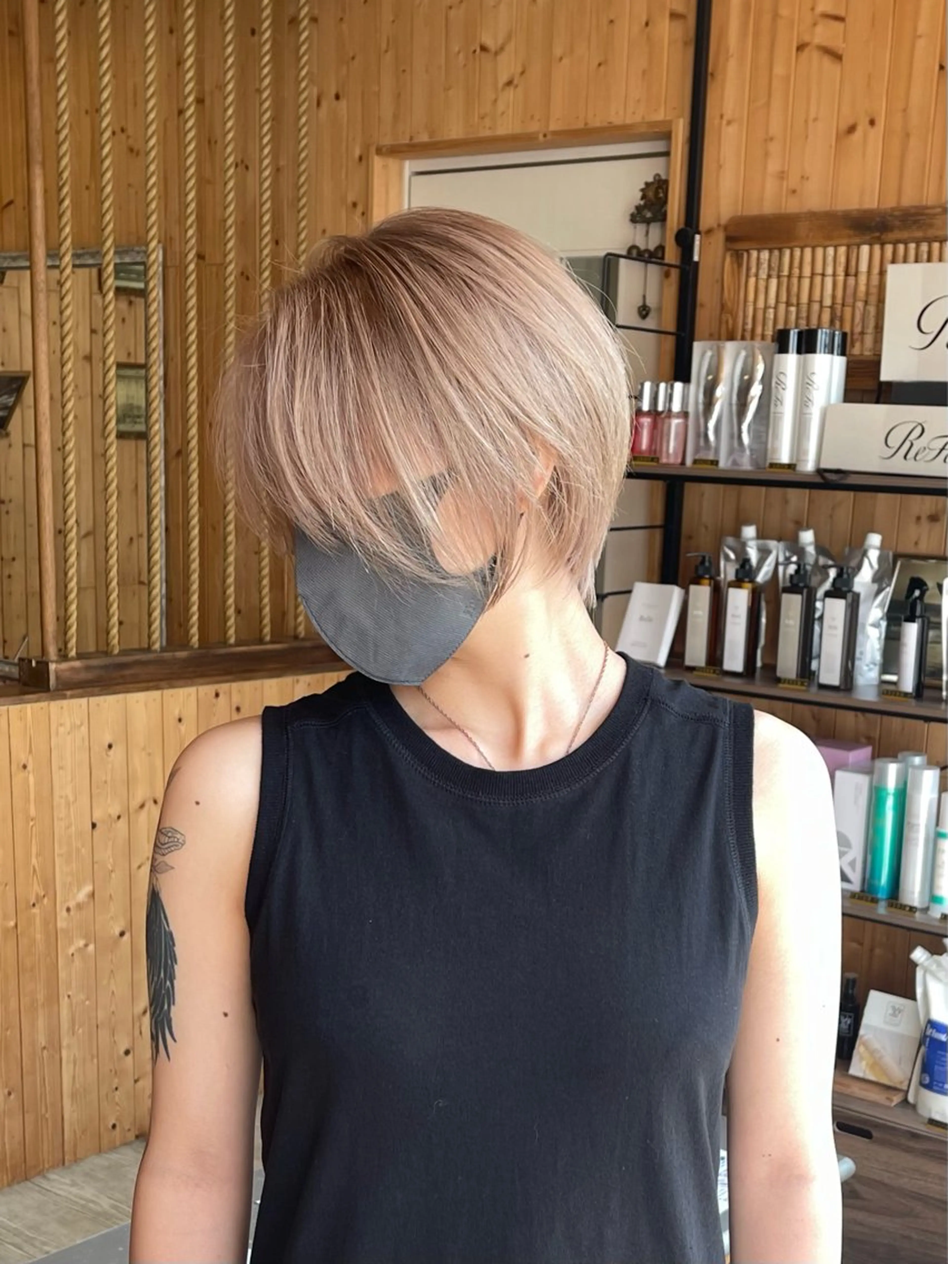 ショート カット ヘアカラー 谷山銀二郎/ 副店長のヘアスタイル