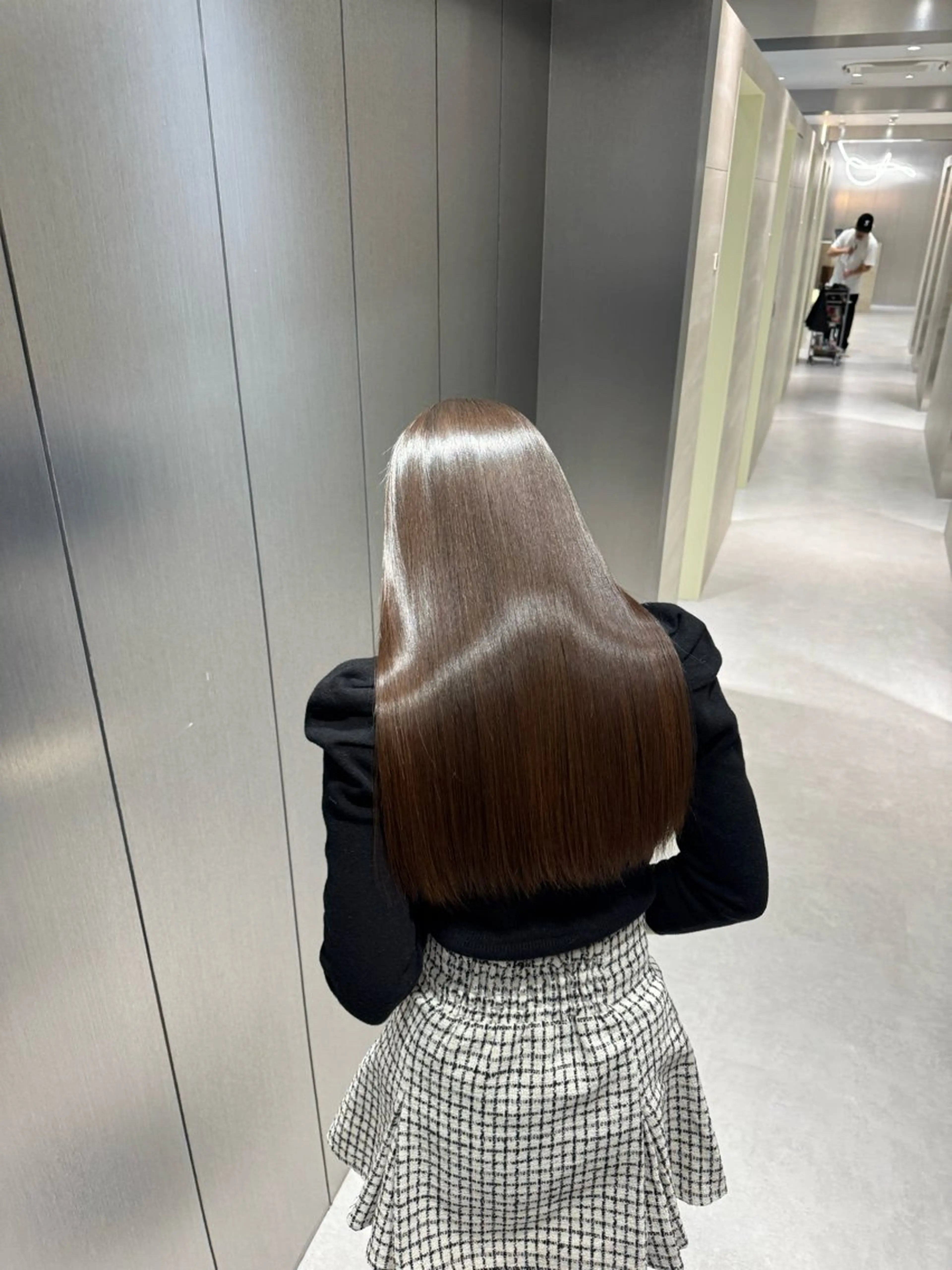 ロング 髪質改善 韓国風ヘア 縮毛矯正 カット ヘアカラー 縮毛矯正 トリートメント SALOWIN east店6F所属・TAKUMI 【美髪特化】のヘアスタイル