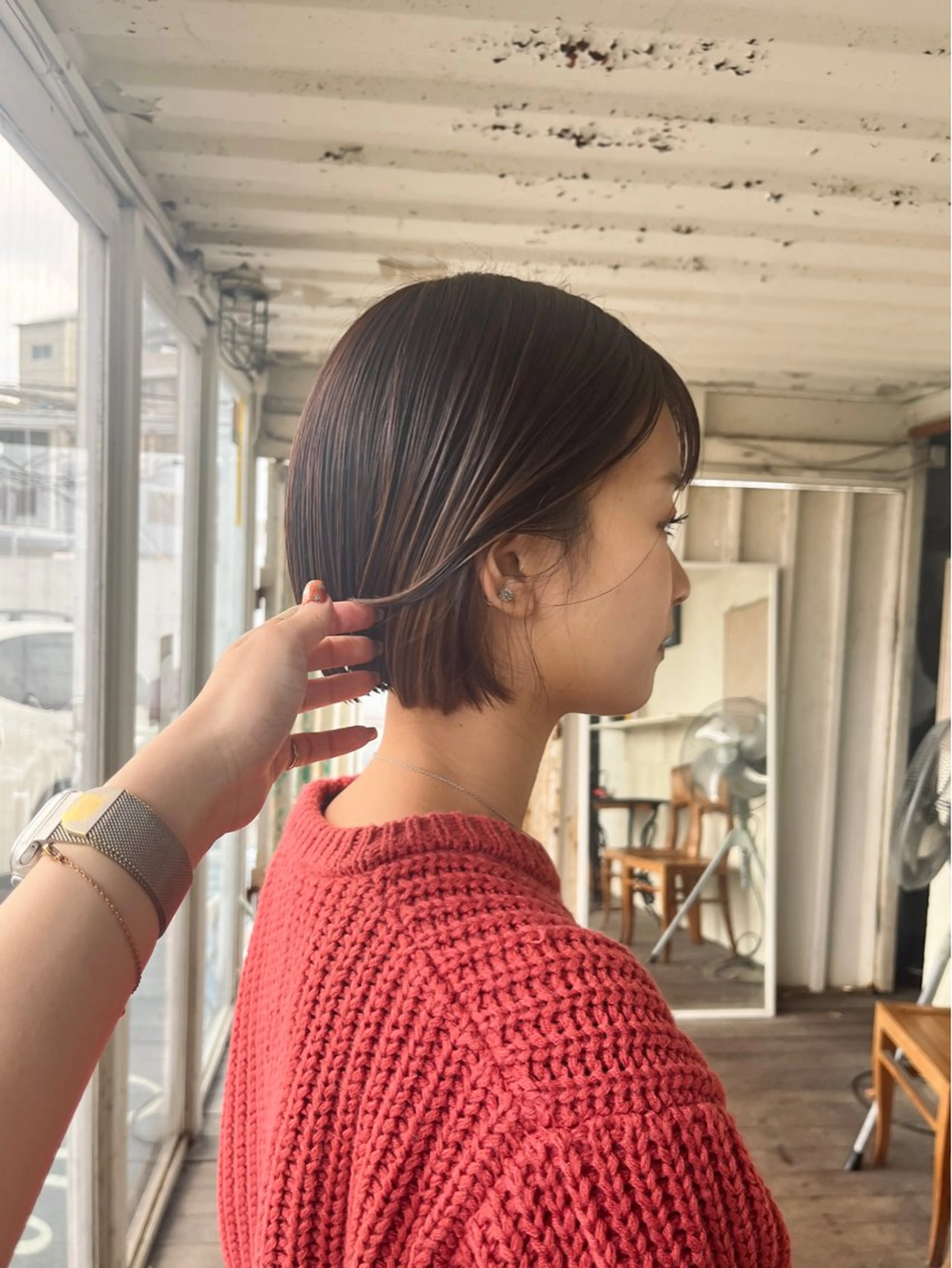 ミディアム ボブ カット CAOLILA /Sakiのヘアスタイル