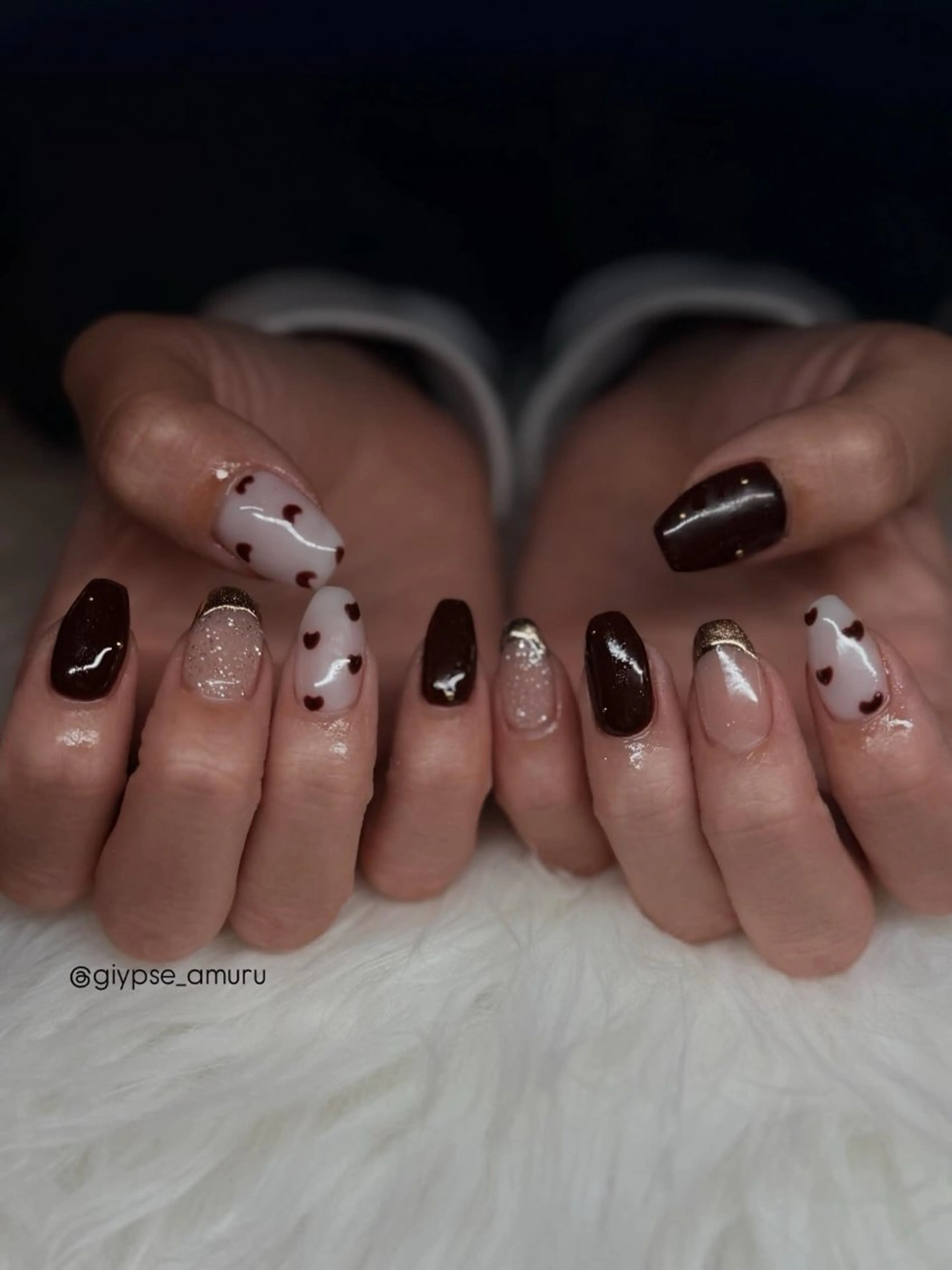 ネイル ハンドネイル Giypsē amuruのネイルデザイン