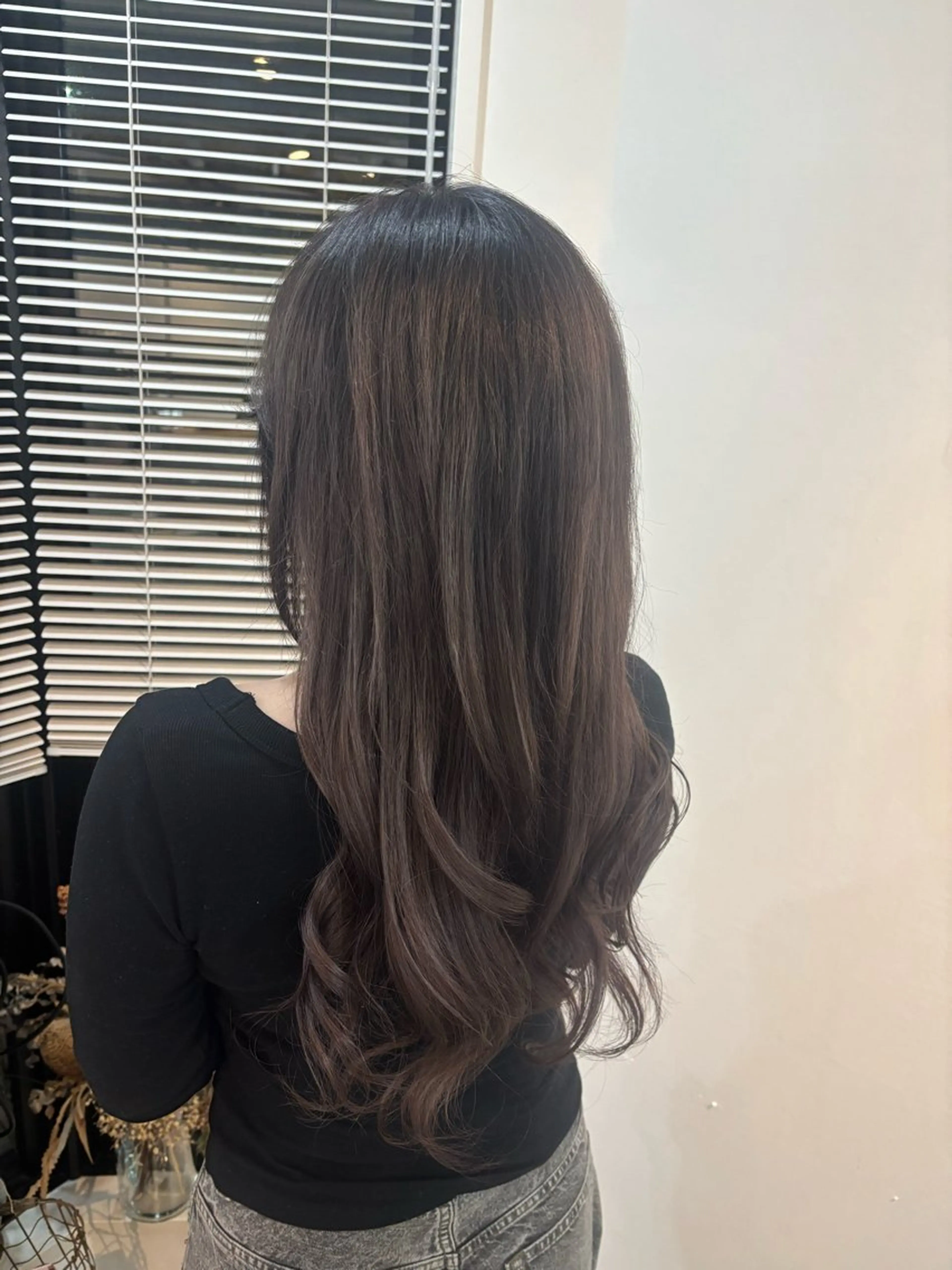 カラー 透明感カラー🫧 高田李胡のヘアスタイル