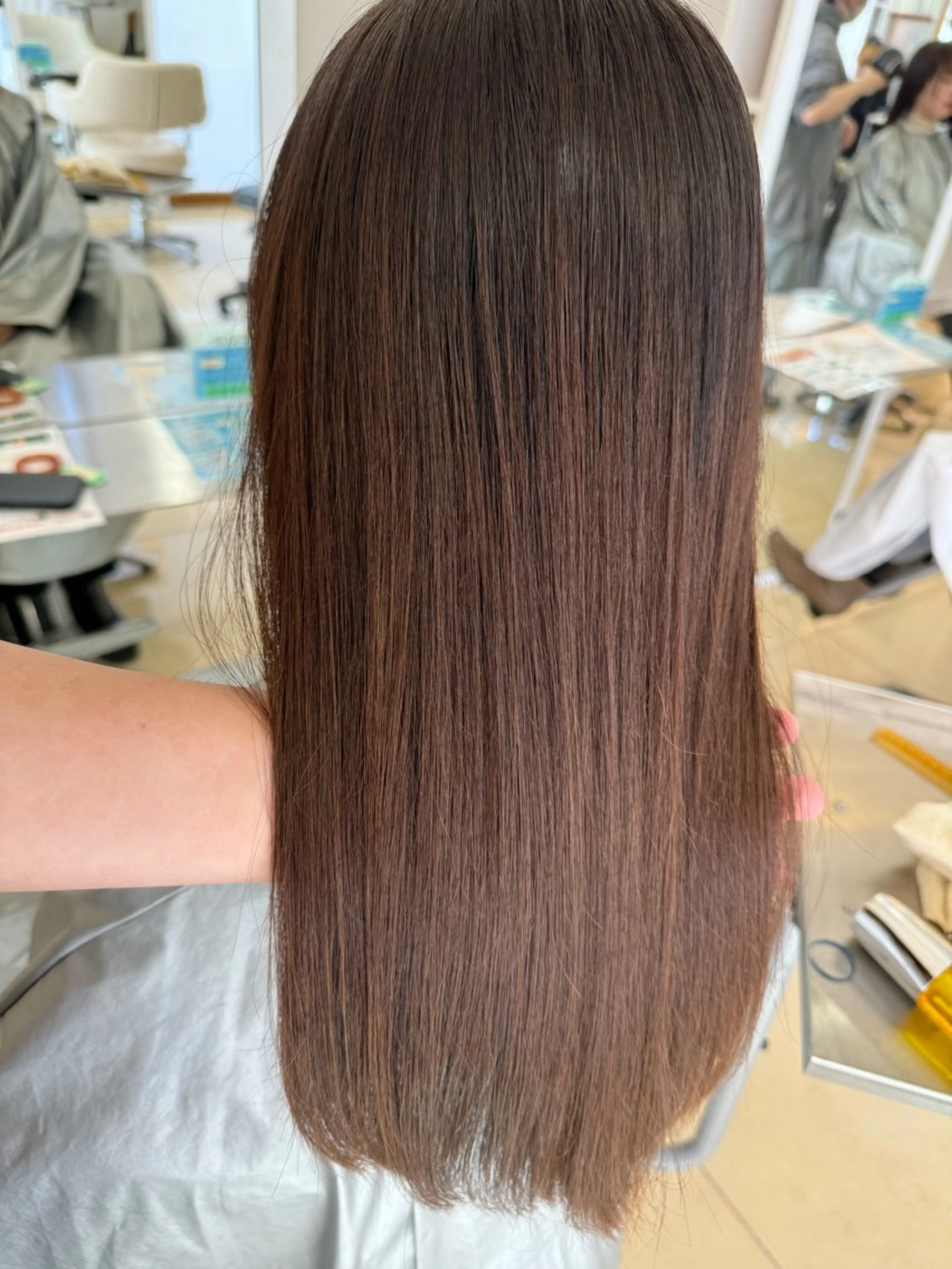 ロング 縮毛矯正 🎈カラーエステ 🎈通事  啓人のヘアスタイル