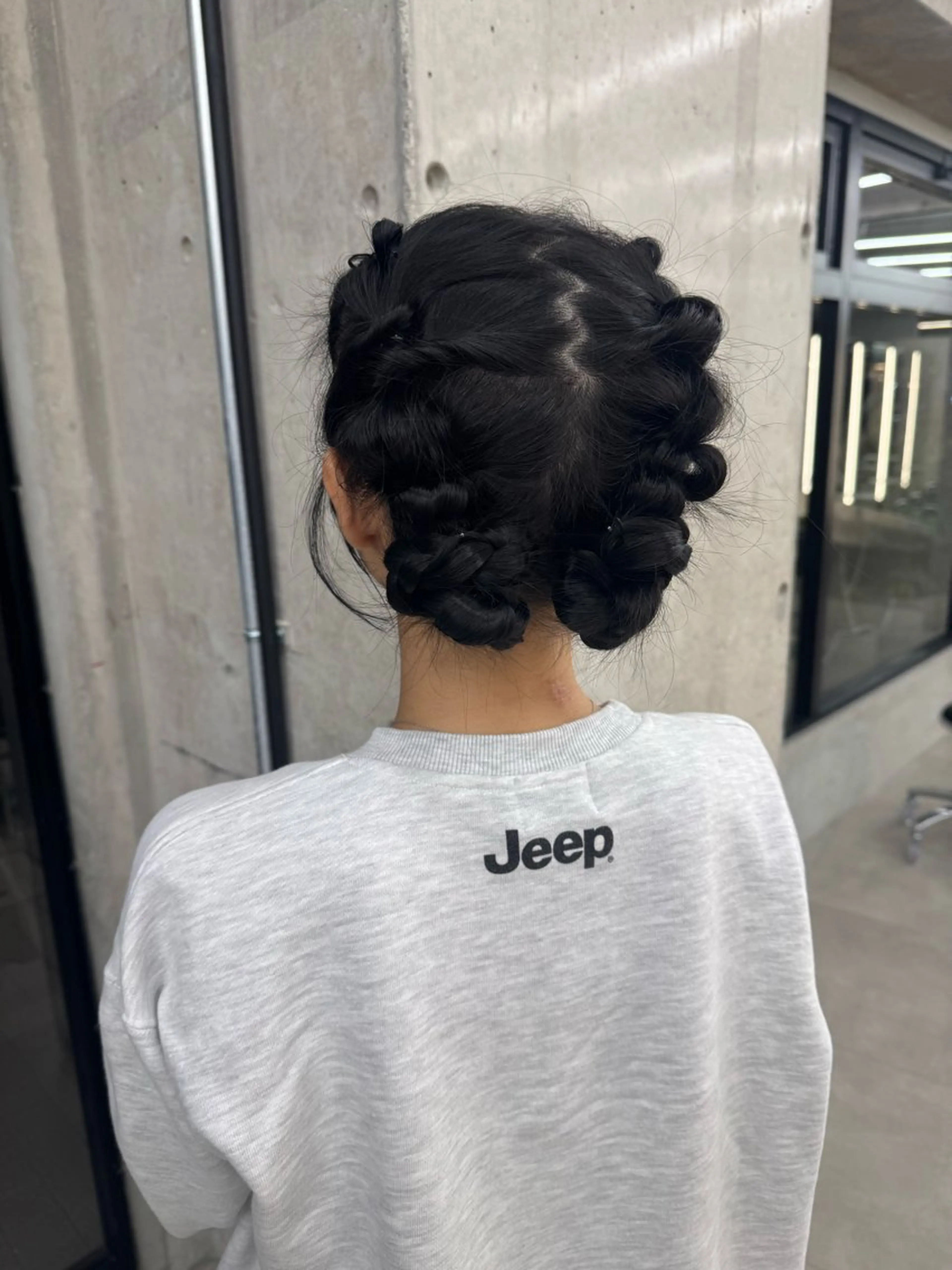 ロング ヘアアレンジ ヘアセット MIES amane(アマネ)のヘアスタイル