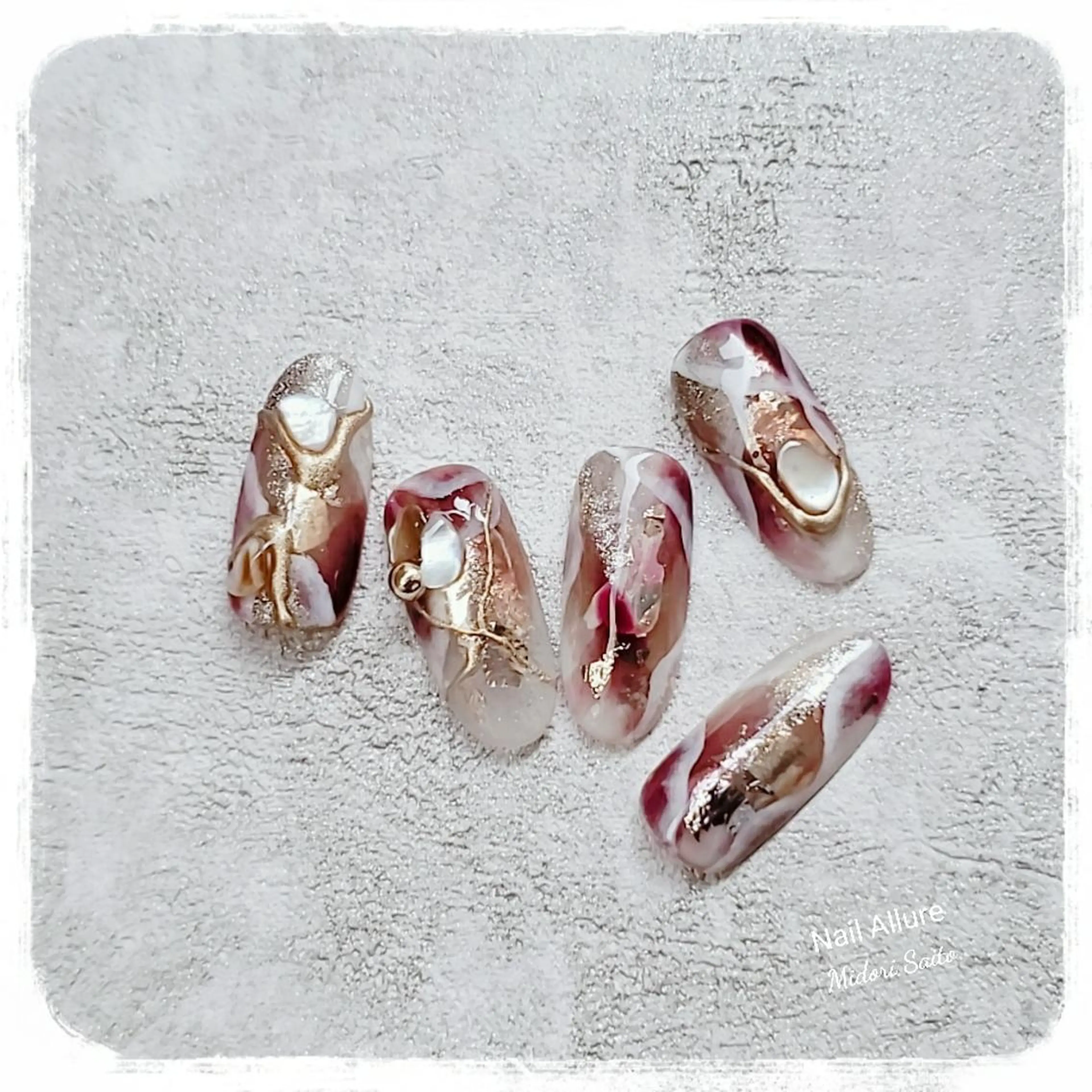 ネイル ジェルネイル ニュアンスネイル スカルプネイル Nail Allure(ネイル アルーア)所属・Nail Allureのネイルデザイン