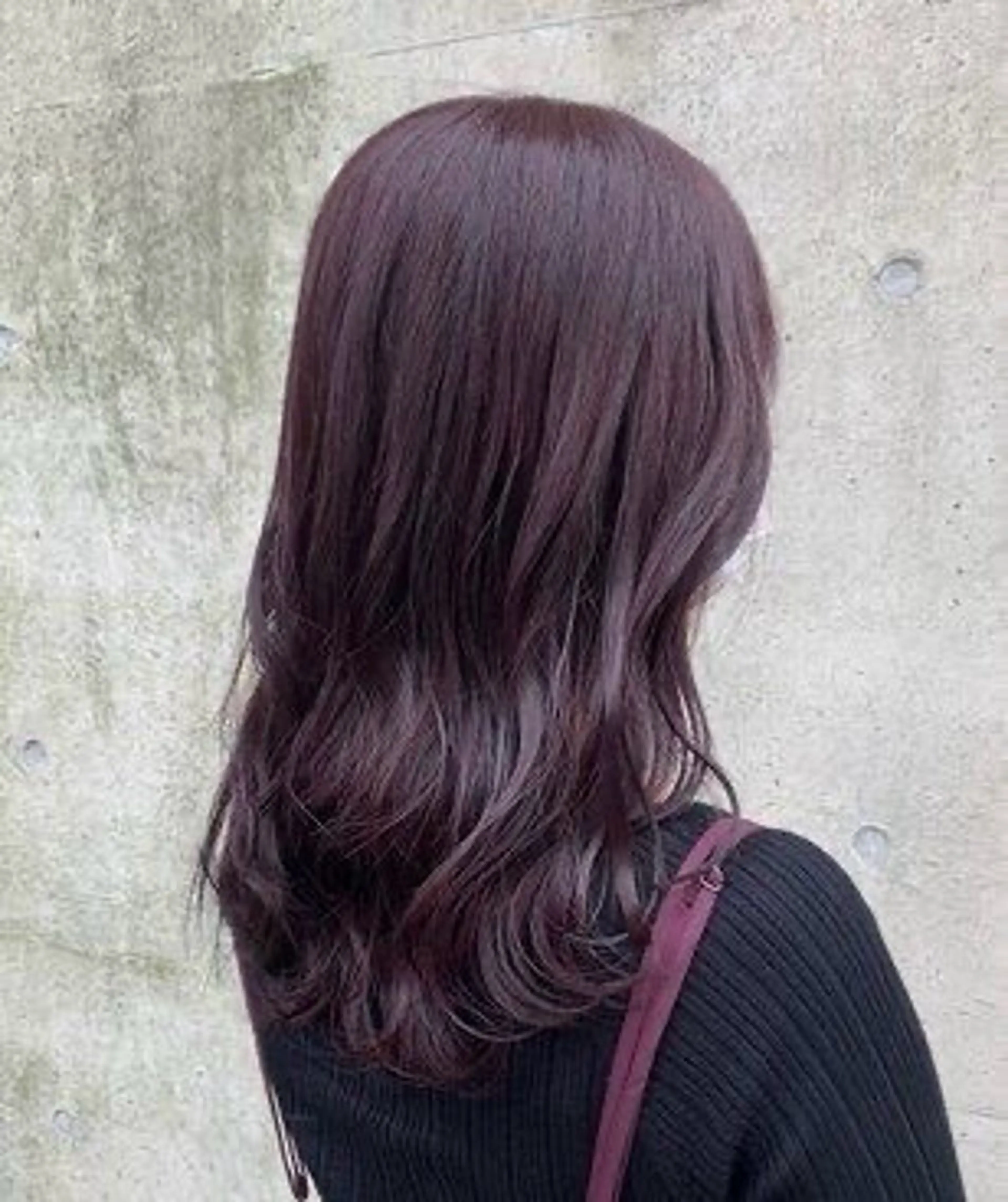 ミディアム カラー ラベンダーカラー ピンクカラー ピンクラベンダー ヘアカラー トリートメント ローネス銀座店所属・森山 陽菜のヘアスタイル
