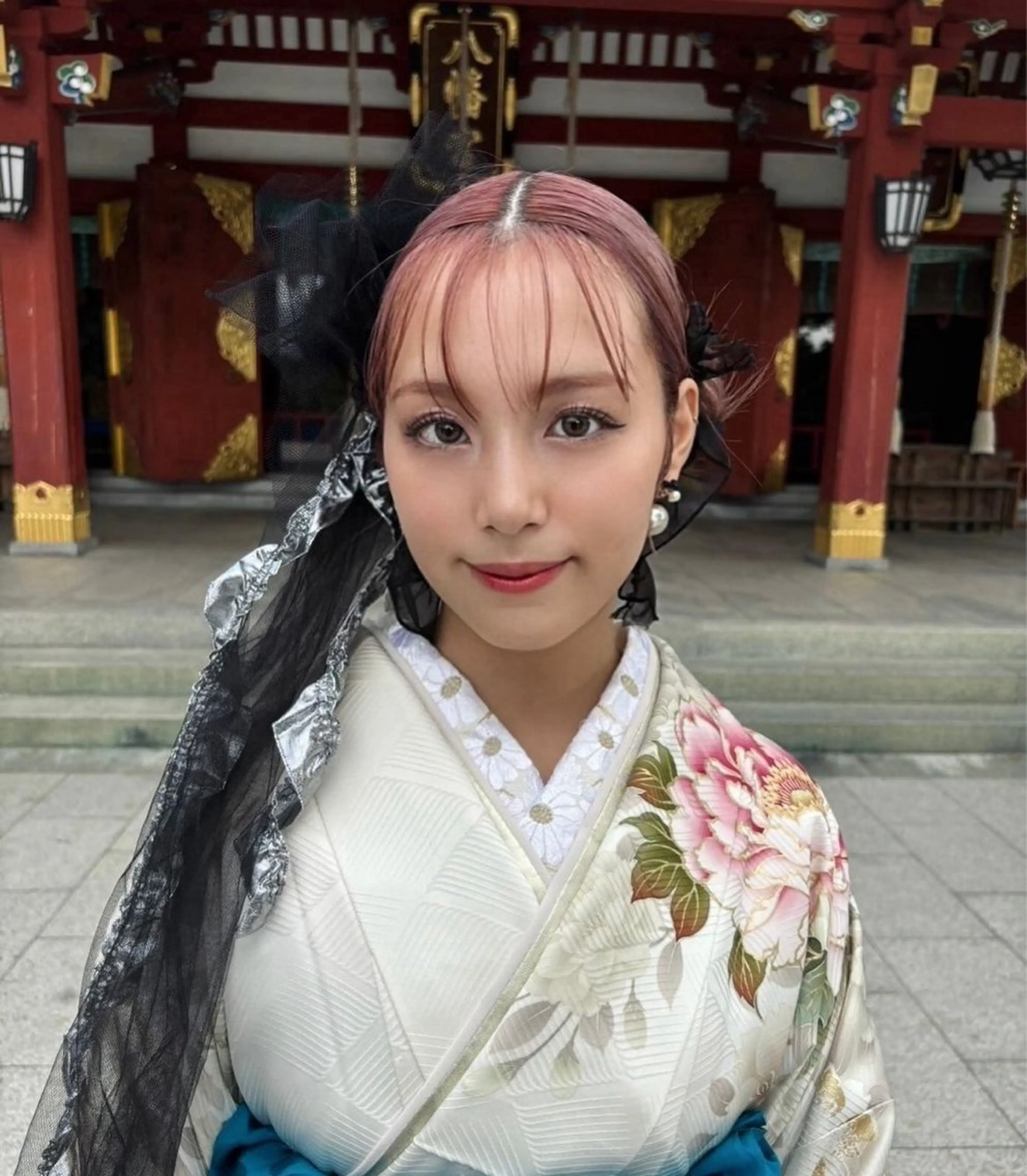 ロング ヘアセット ColetteHAIR the MORIOKA所属・コレットヘアー 大村環奈のヘアスタイル