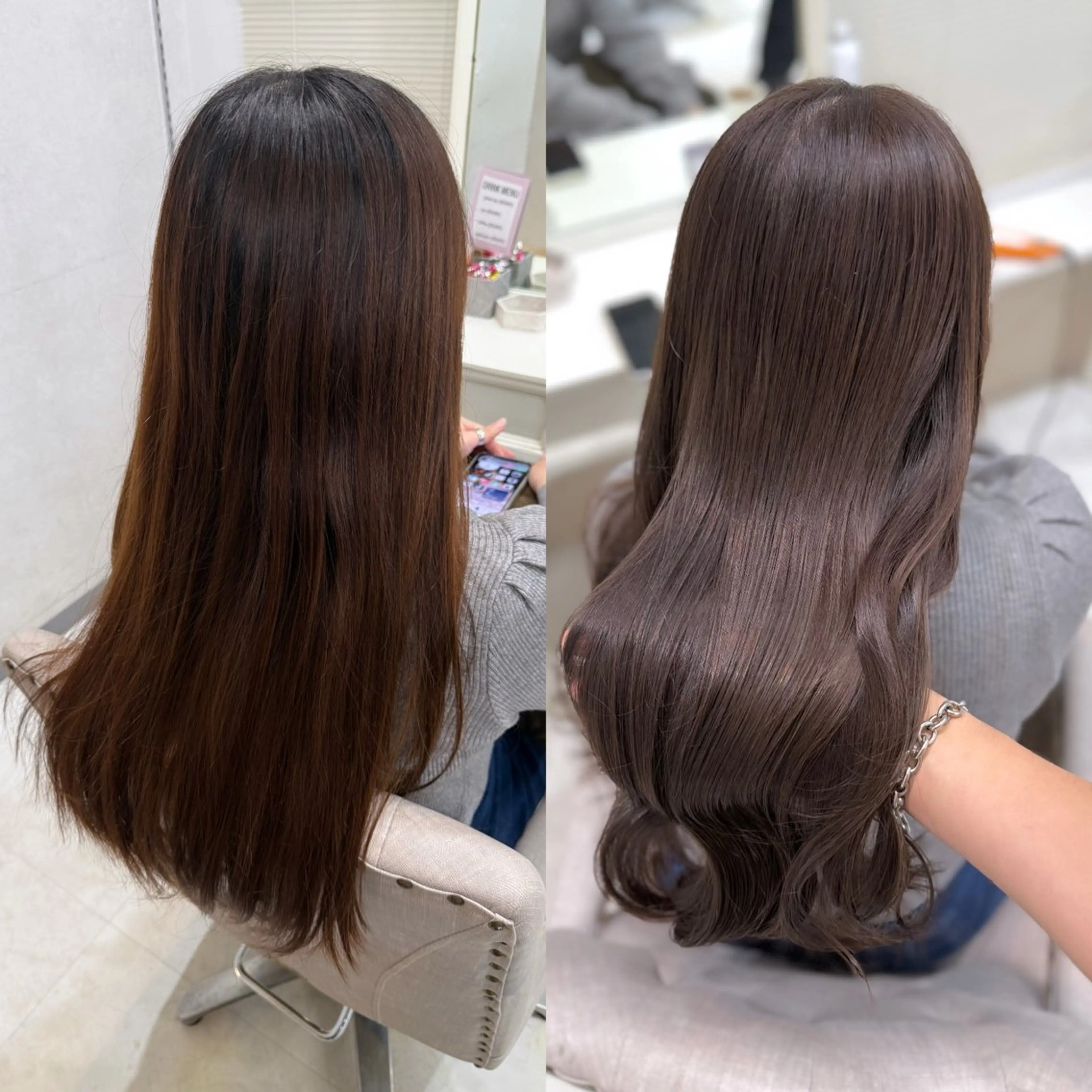 ロング ヘアカラー 髪質改善× ブリーチなしyutoのヘアスタイル