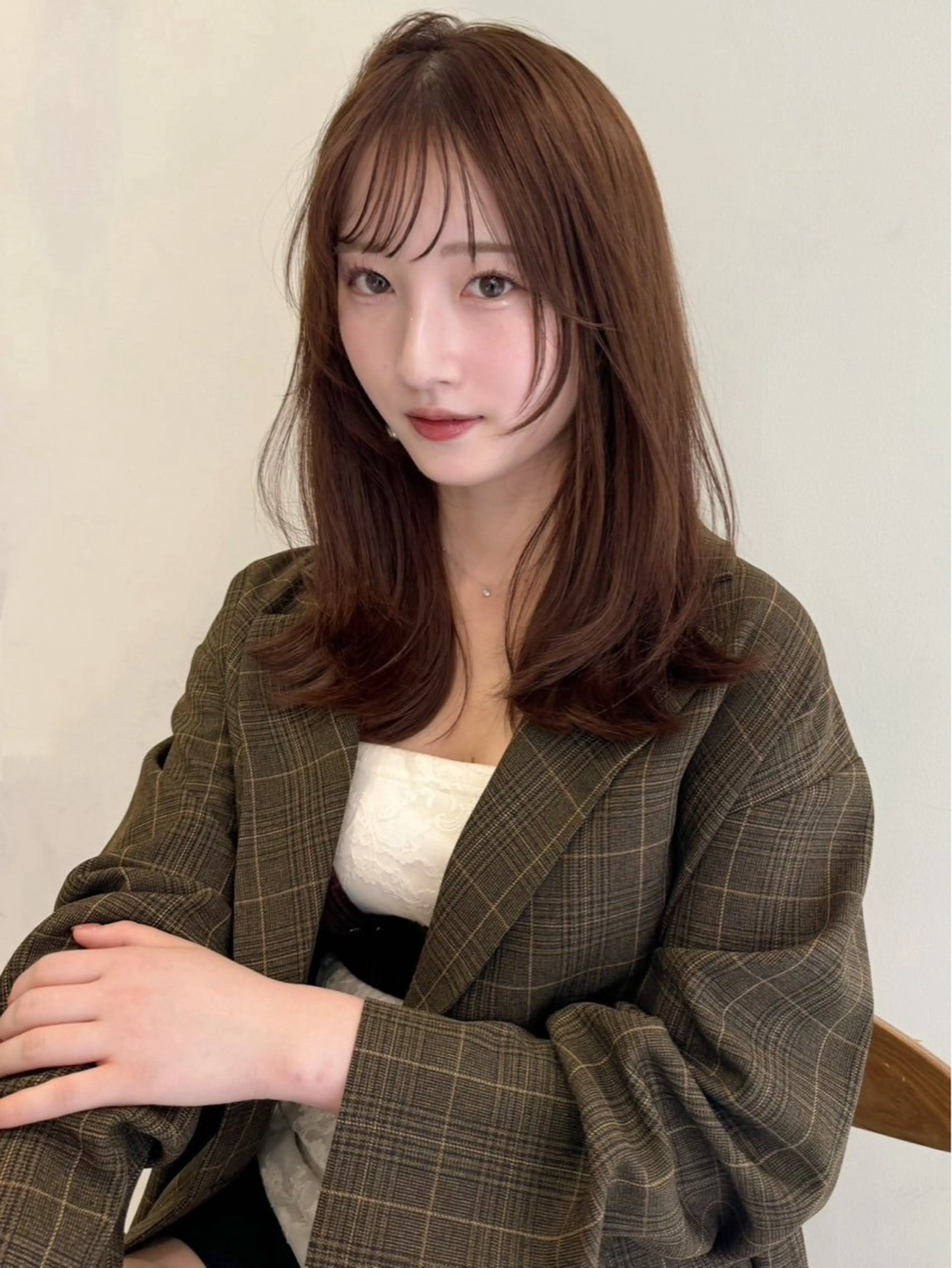 セミロング カラー JILBLAN福岡 Senriのヘアスタイル