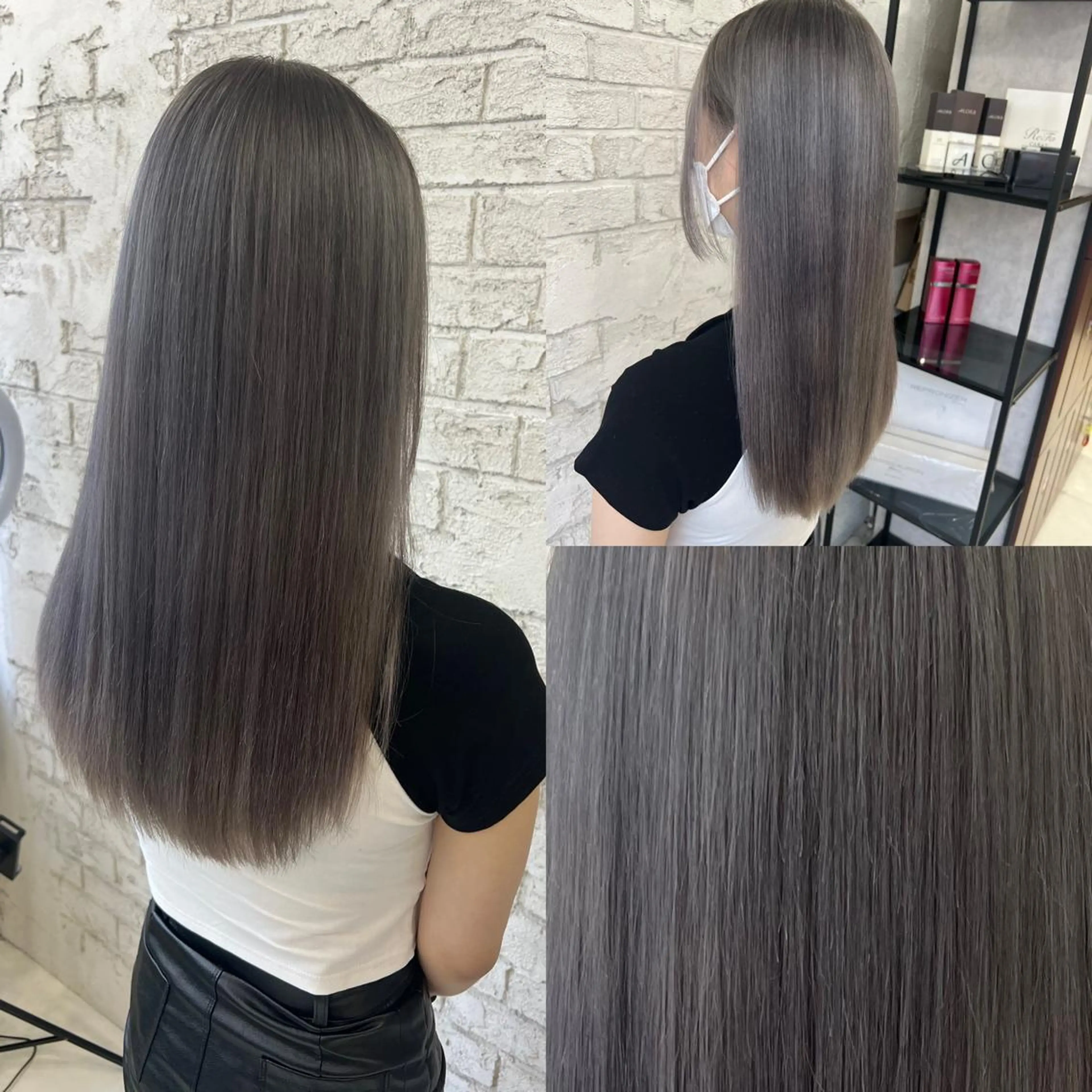 ロング カラー ヘアカラー エクステ＆艶カラー 🎀YURINA🎀のヘアスタイル