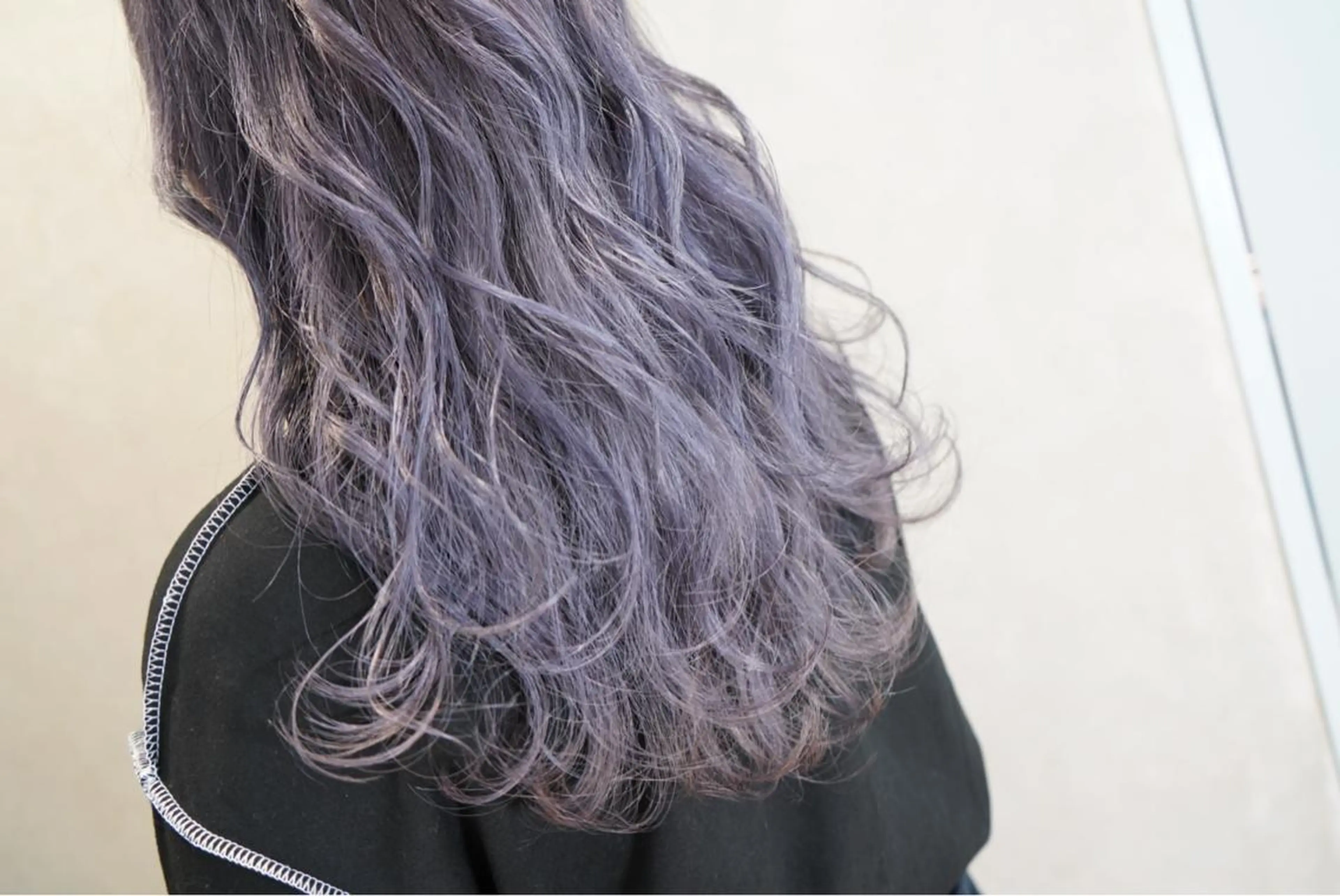 セミロング カラー ヘアアレンジ バレイヤージュ ブリーチ 透明感カラー ダブルカラー グラデーションカラー ヘアカラー トリートメント lani 天神大名/ブリーチのヘアスタイル